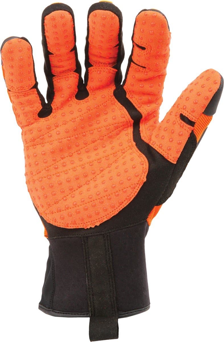 Ironclad KONG SDX2-07-XXXL Original Oil & Gas Safety Impact Gloves, XXX-Large, Orange