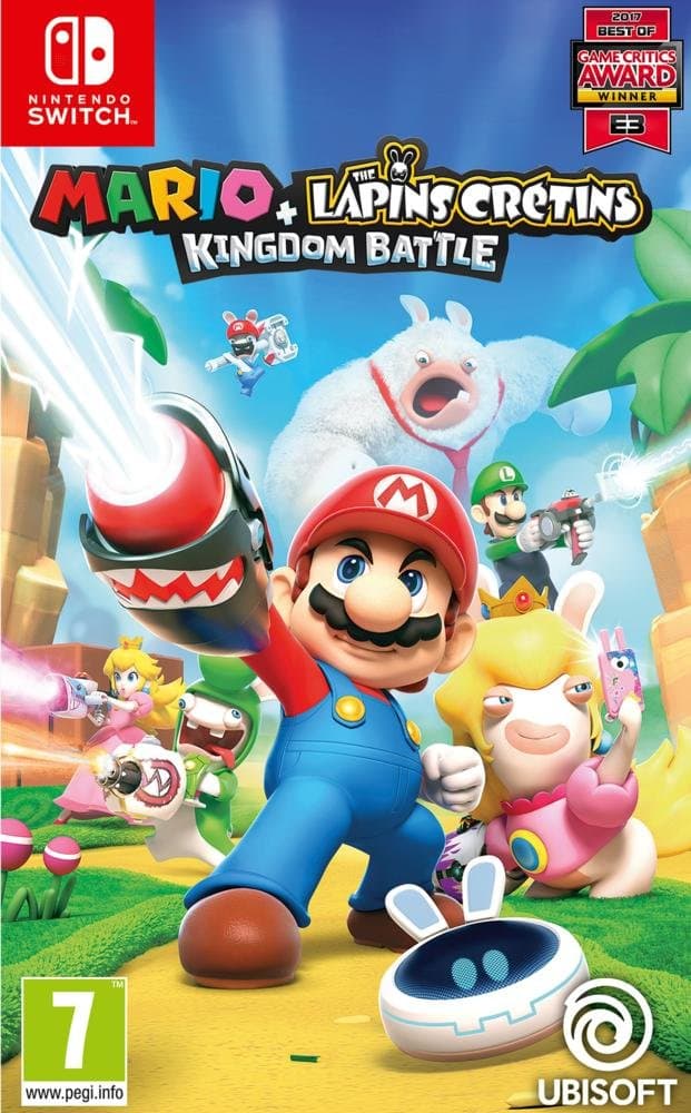 UbisoftMARIO + LAPINS CRETINS KINGDOM BATTLE - SWITCH nv prix