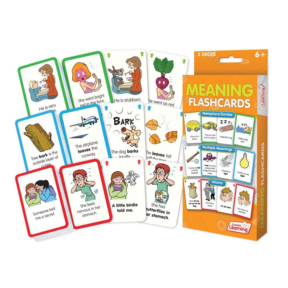 Junior Learning JL207 Meaning Flashcards, Multi