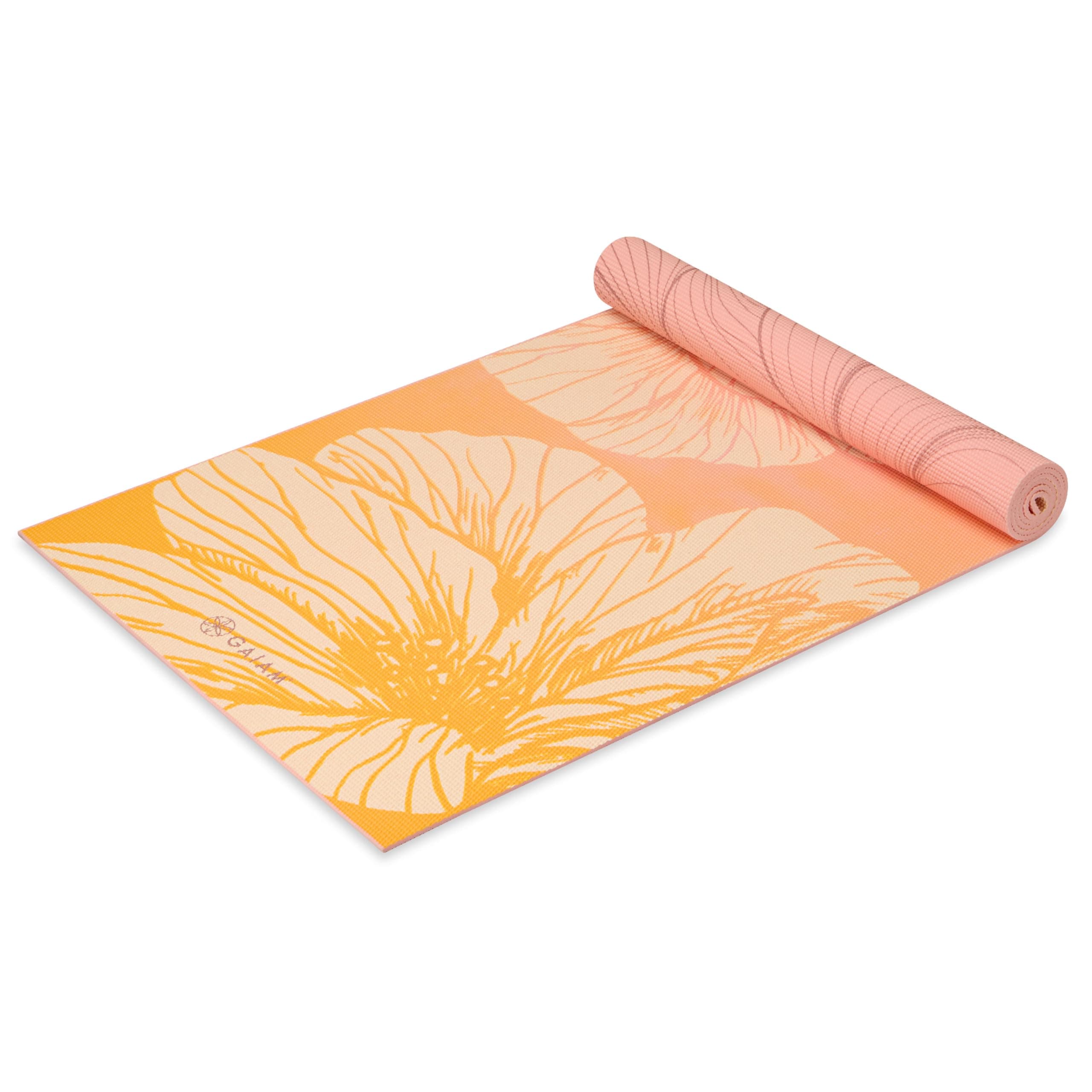 Gaiam Print Reversible Yoga Mats (5mm)
