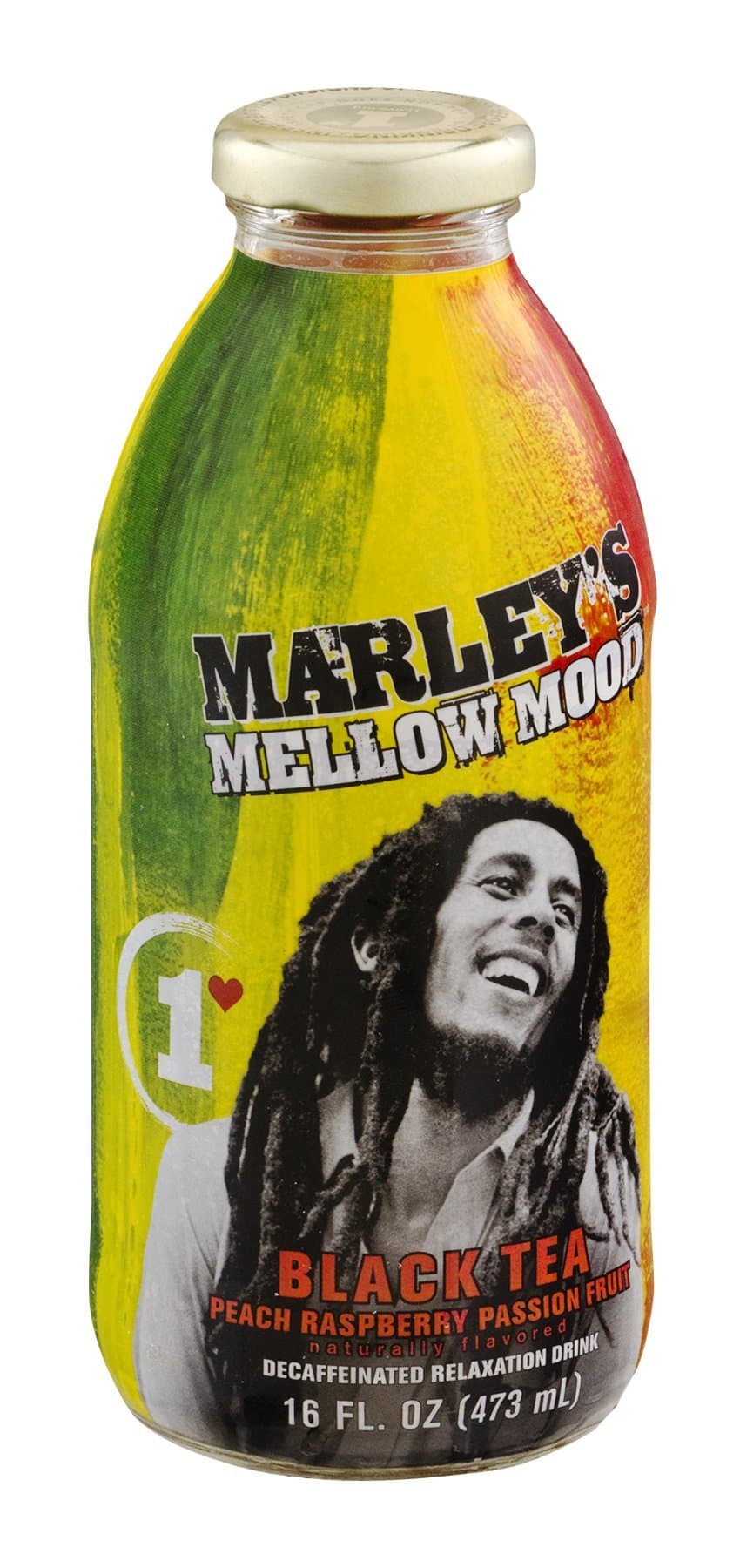 MARLEYS MELLOW MOOD TEA PCH RSBRY PSSN FRT, 16 OZ