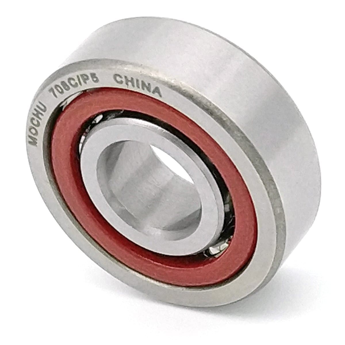 MOCHU 708 708C/P5 8x22x7 Angular Contact Ball Bearing, ABEC-5, 15° Contact Angle, Metric, 8mm ID, 22mm OD, 7mm Width, Single Row, Open