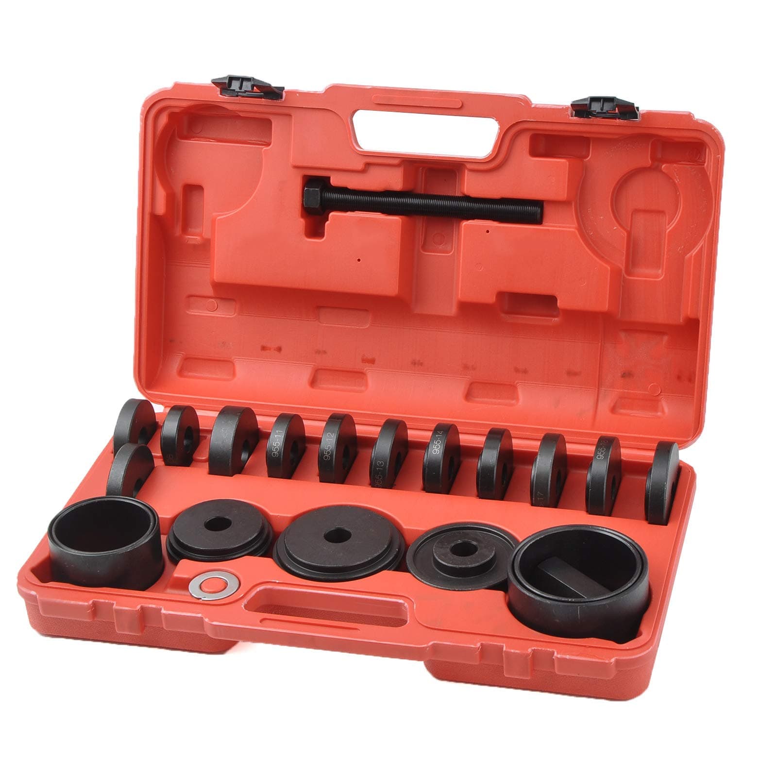 23 Pcs FWD Front Wheel Drive Bearing Adapters Puller Press Replacement Installer Removal Tool Kit