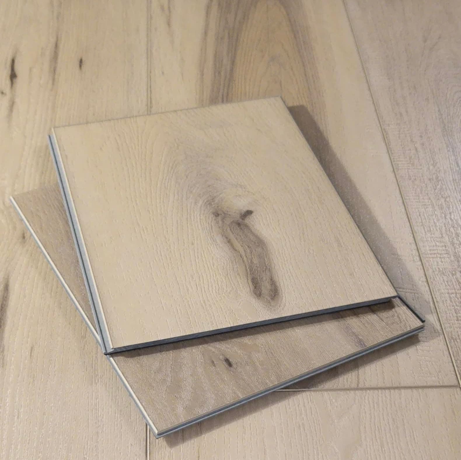 12” Cut Sample Luxury Vinyl Plank Flooring | DIY Click Installation, 20 Mil Wear Layer, Waterproof and Scratch Resistant LVP | Palka Signature