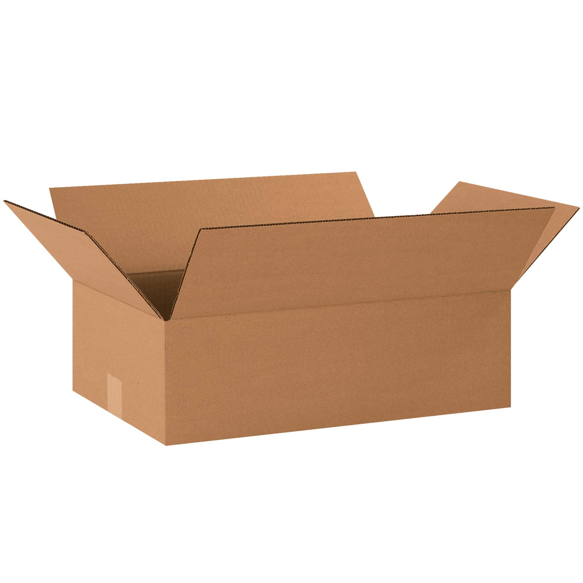 - BOX USA Shipping Boxes Flat 20"L x 12"W x 6"H 25-Pack - Corrugated Cardboard Box for Moving, Mailing, Packing, Packaging and Storage