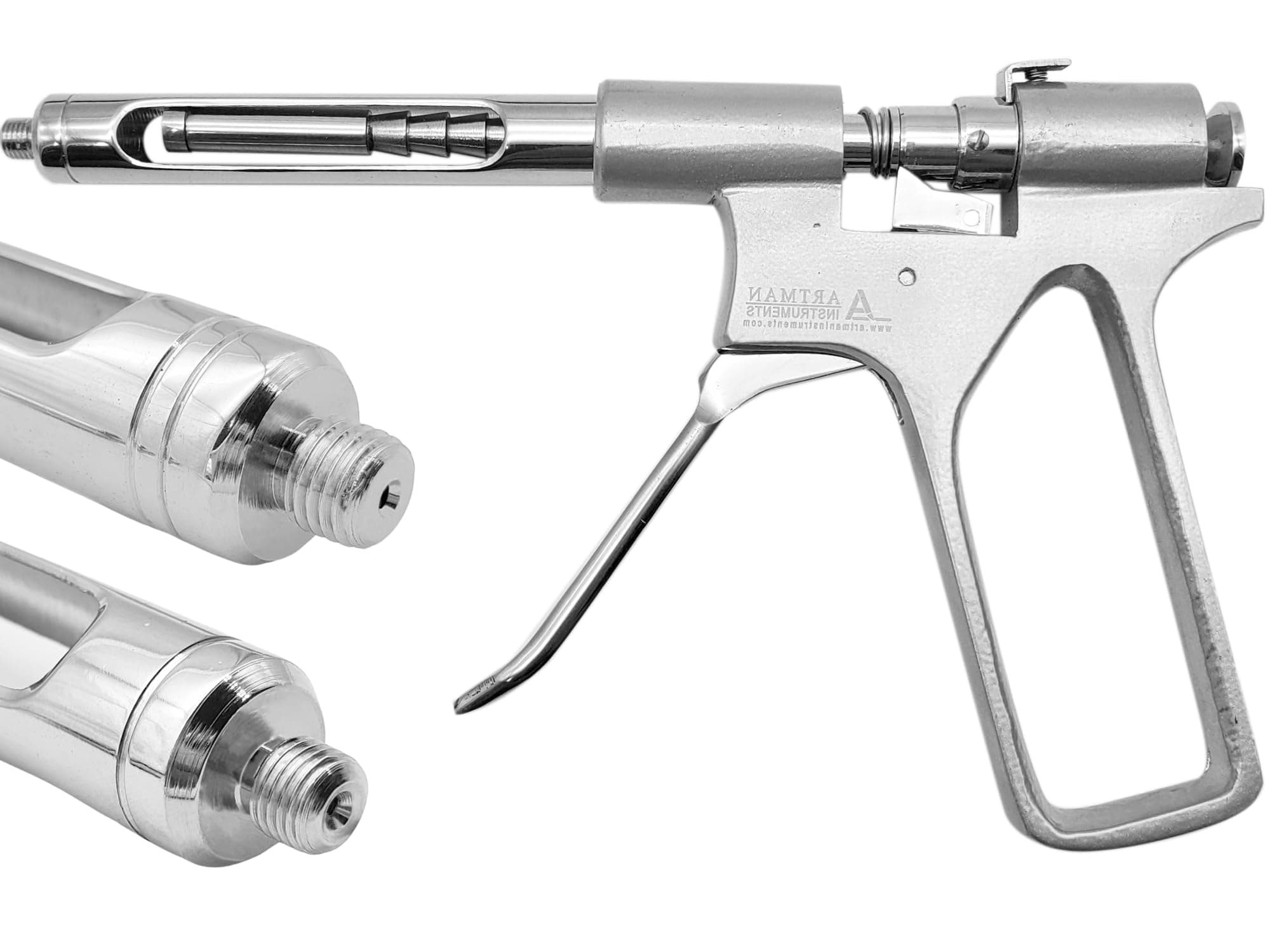 ARTMAN INSTRUMENTS Dental Intraligamental Syringe – 1.8ml Anesthetic Power Syringe for Precision Injection, Stainless Steel Dental Instrument