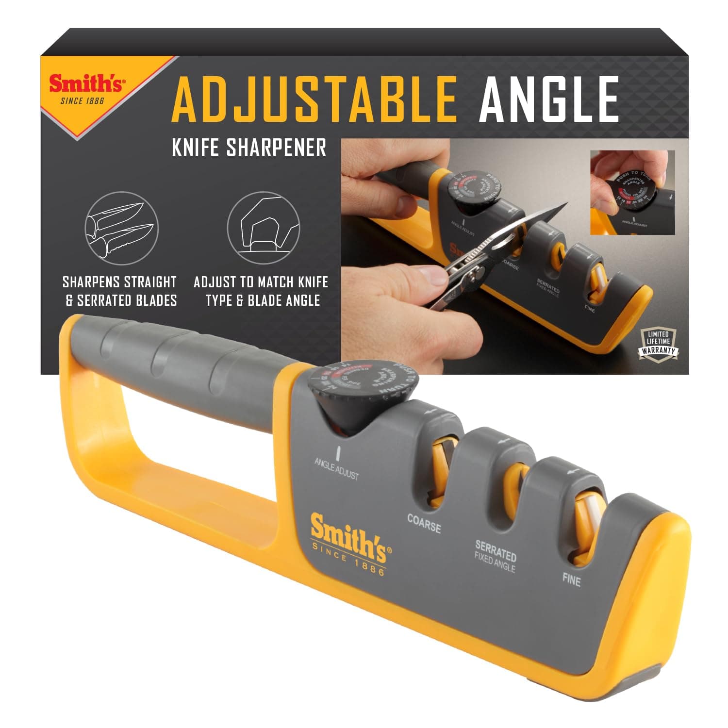 Adjustable Angle Knife Sharpener