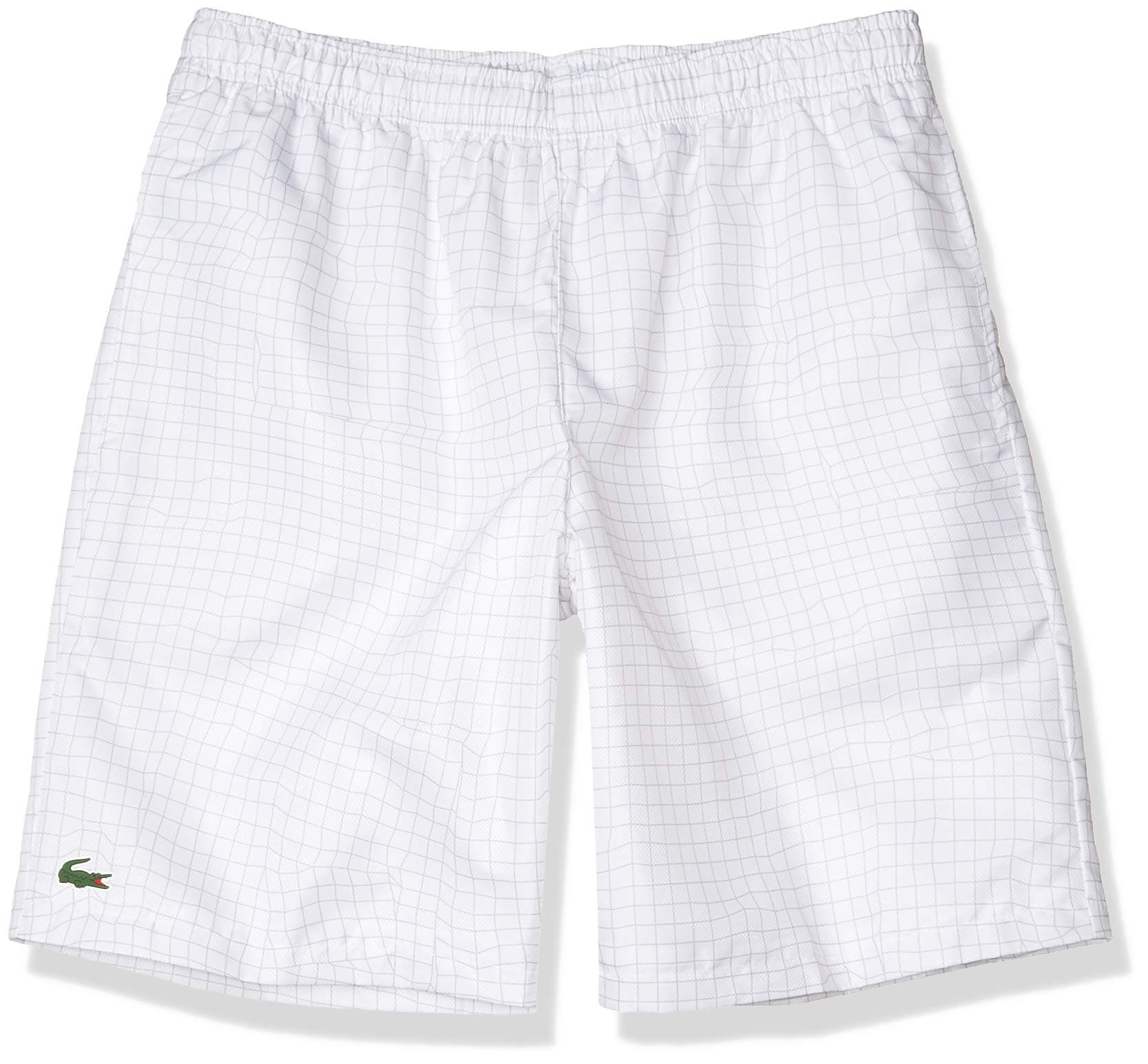 Men's Novak Tech Woven Short with Laser Cut Hem