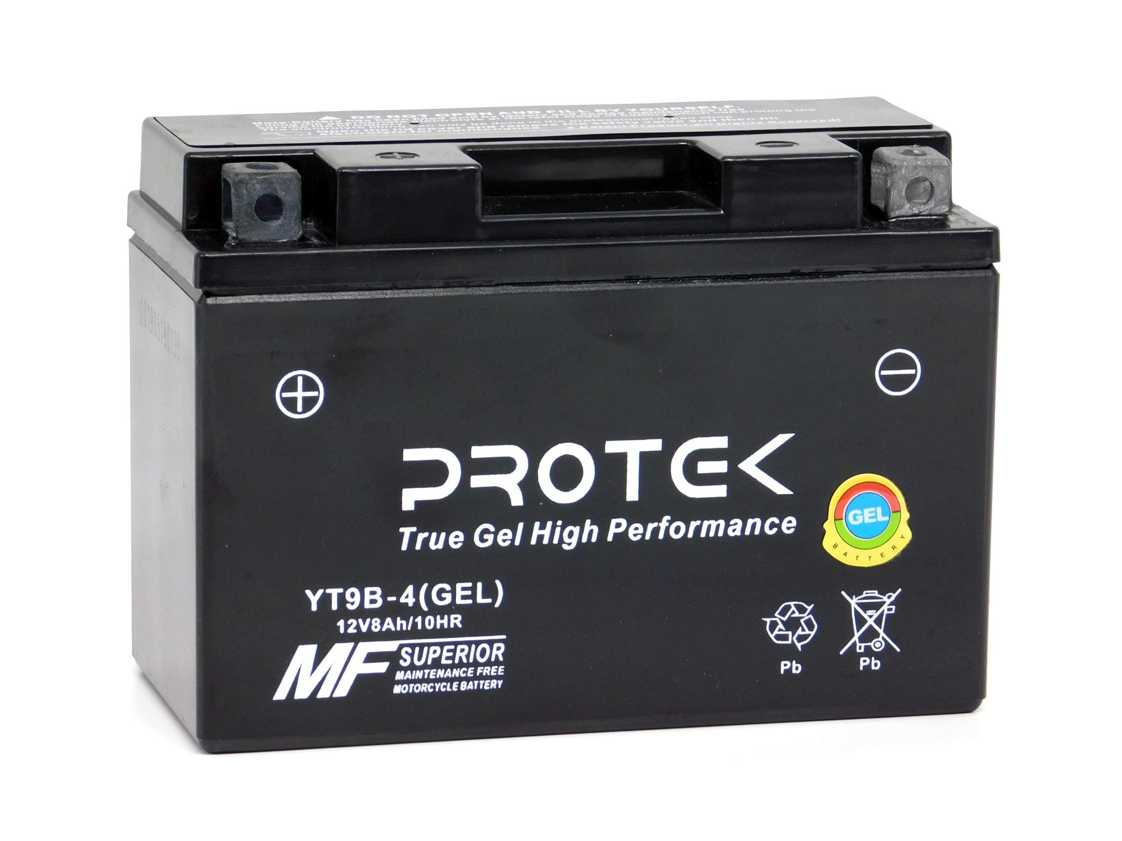 Wodcur 12V 8Ah Sealed AGM Gel Type Battery Maintenance Free Factory Activated for 2009-2017 Yamaha Raptor 700 YFM700 YFM700R YFM700RSE, 2001-2009 Yamaha YZF R6, 2006-2009 Yamaha YZF R6S