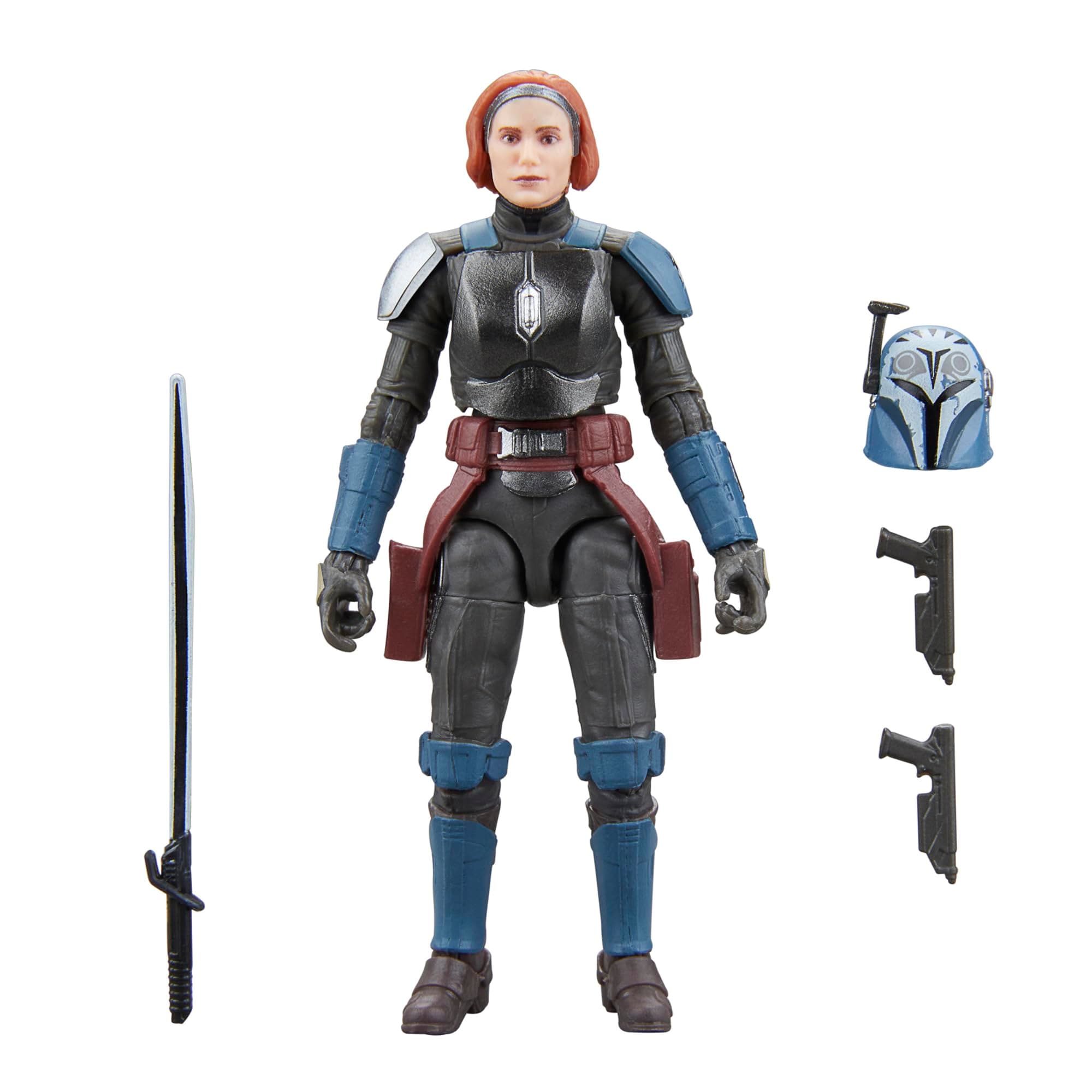 STAR WARS The Vintage Collection Bo-Katan Kryze (Plazir-15), The Mandalorian 3.75 Inch Collectible Action Figure, Dunkelbraun