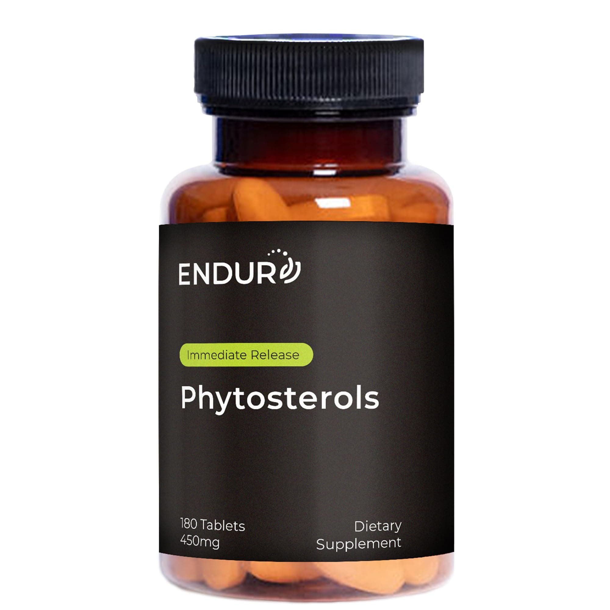 Endurance Products ENDUR - Phytosterols Plant Sterols Complex - 450 mg - Heart & Healthy Cholesterol Support, Prostate Health & Urinary Comfort Support - High-Potency - 180 Tablets