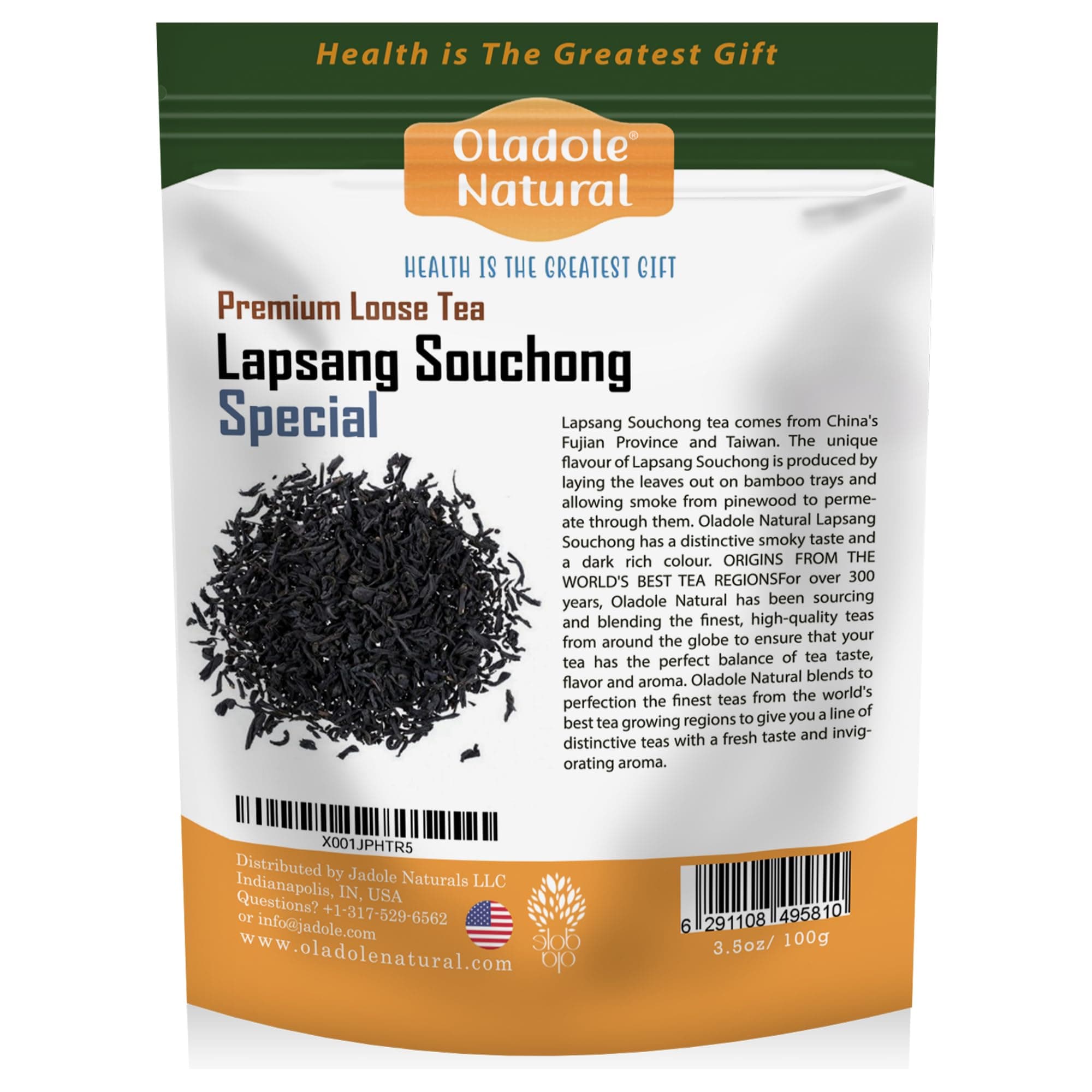 Lapsang Souchong - 100g (Loose Tea) | Support Weight Management, Digestion, Stress Relief, Boost Metabolism, Improve Cardiovascular Health, Antioxidant, Aroma | 100% Pure & Natural
