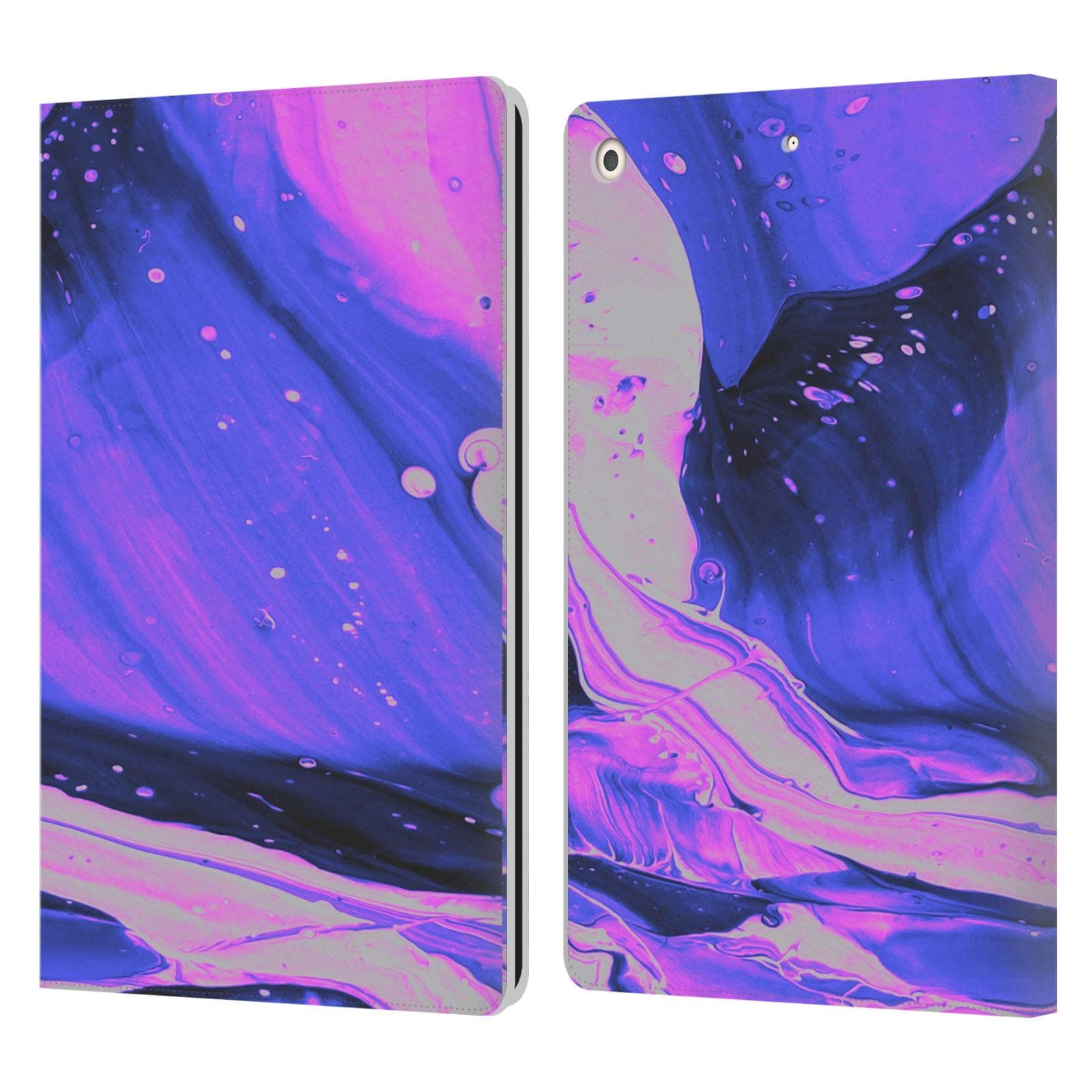 Official Malavida All The Rage Back Home Abstract Monochromatic Leather Book Wallet Case Cover Compatible For iPad 10.2 (2019)