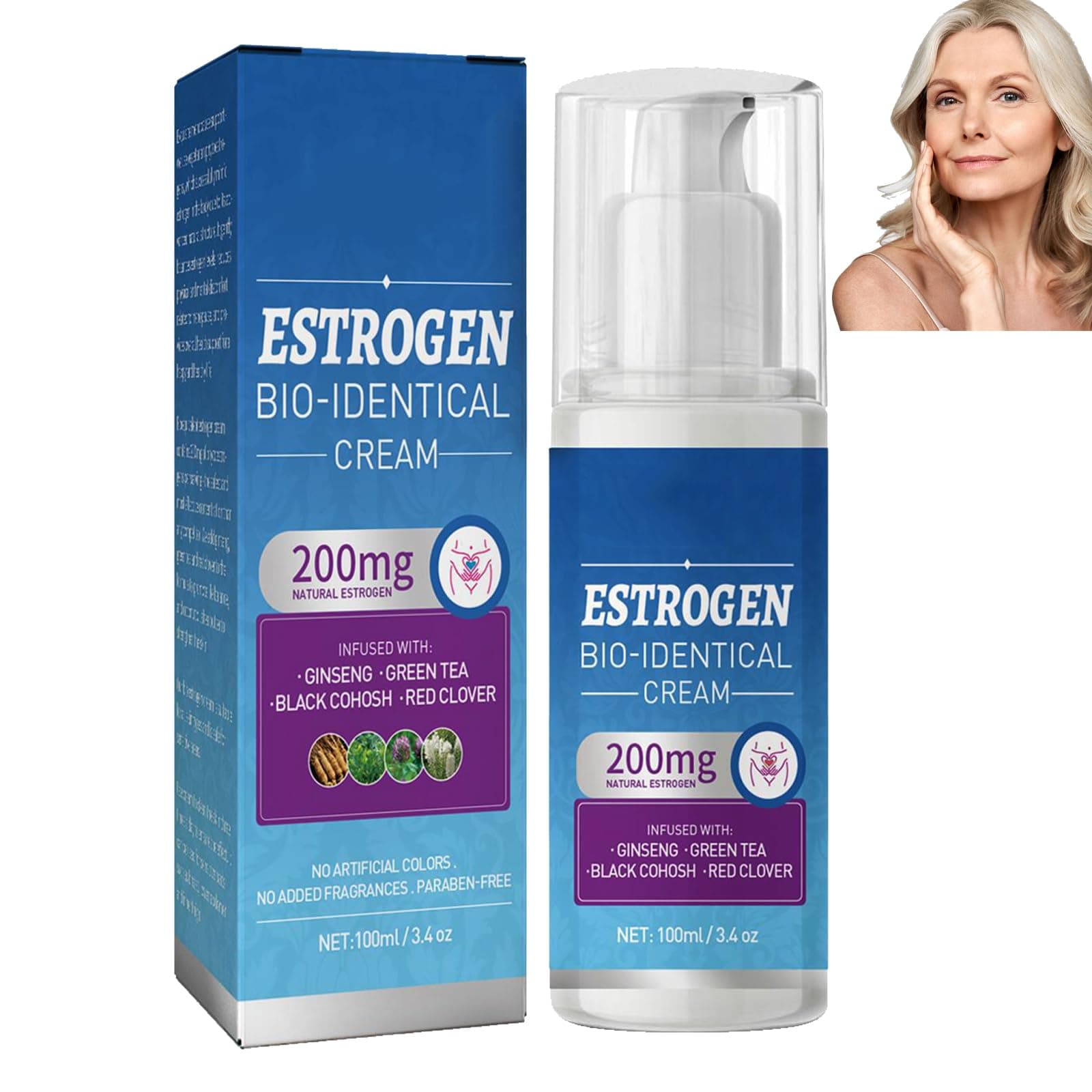 Natural Bio-Identical Menopause Relief Balance Therapy,Gift for a Middle-Aged Friend,Reduce menopausal fatigue,Maintain healthy moods,Enhance Your Internal and External Balance metabolism(100ml)