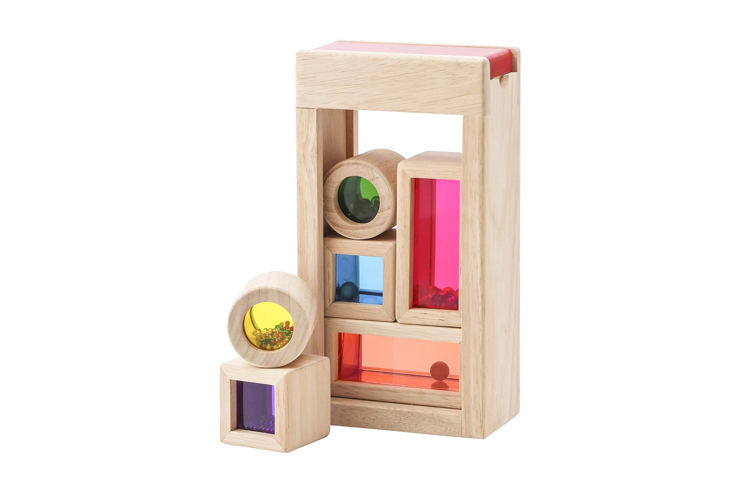 Wooden Rainbow Sound Blocks 1 piece