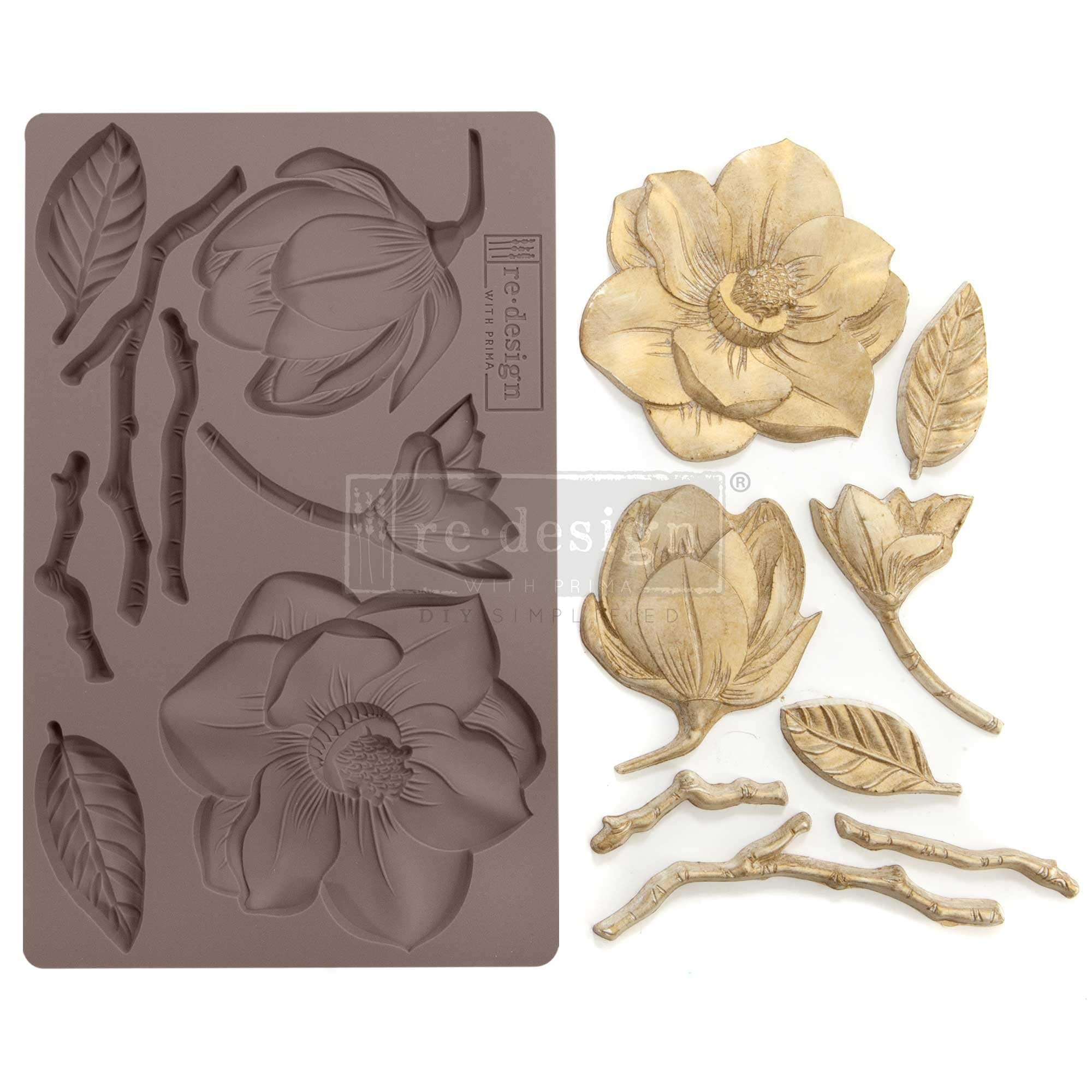 Prima Marketing INC Redesign Mould 5X8 WNTR Bloom, 643119