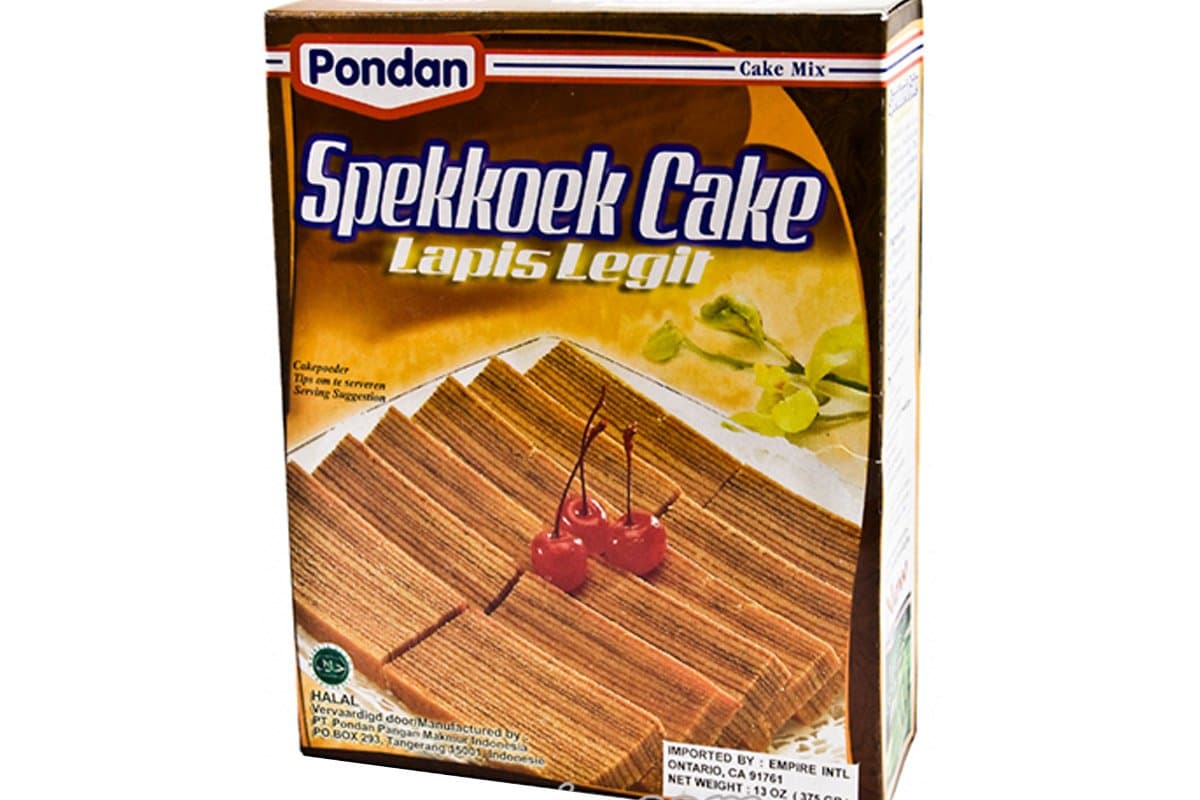 Cake Mix Spekkoek (Tepung Lapis Legit) - 13 Oz (Pack of 3)