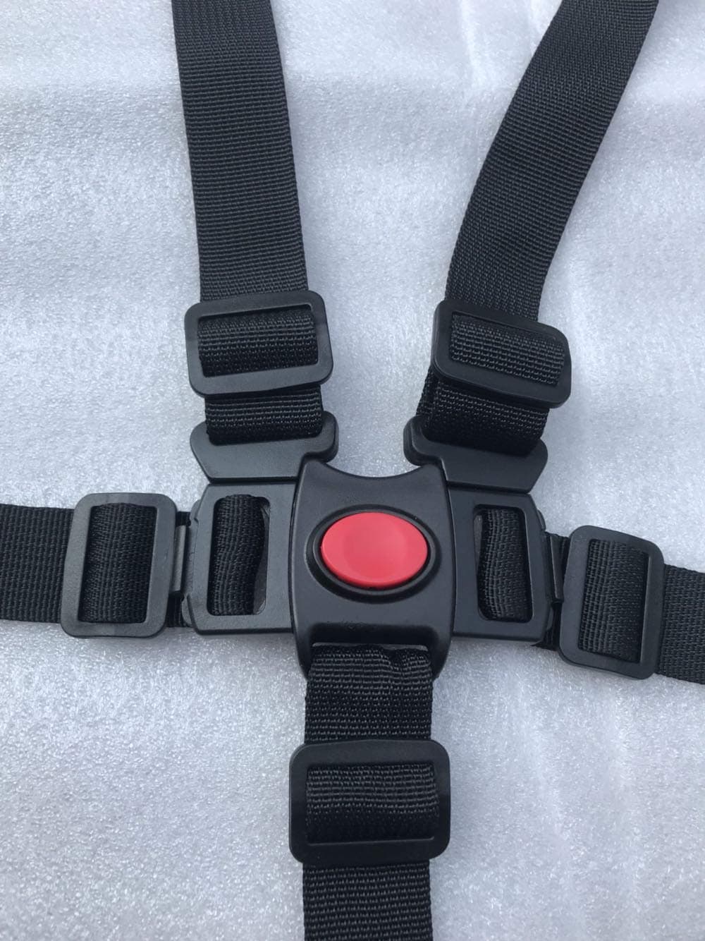 Bub High Chair Straps, Adjustable 5 Point Harness Baby Safety Strap Belt for Stroller Pushchair Pram Buggy Safe Protection，High Chair Baby Harness，Safety Harness Strap Belt