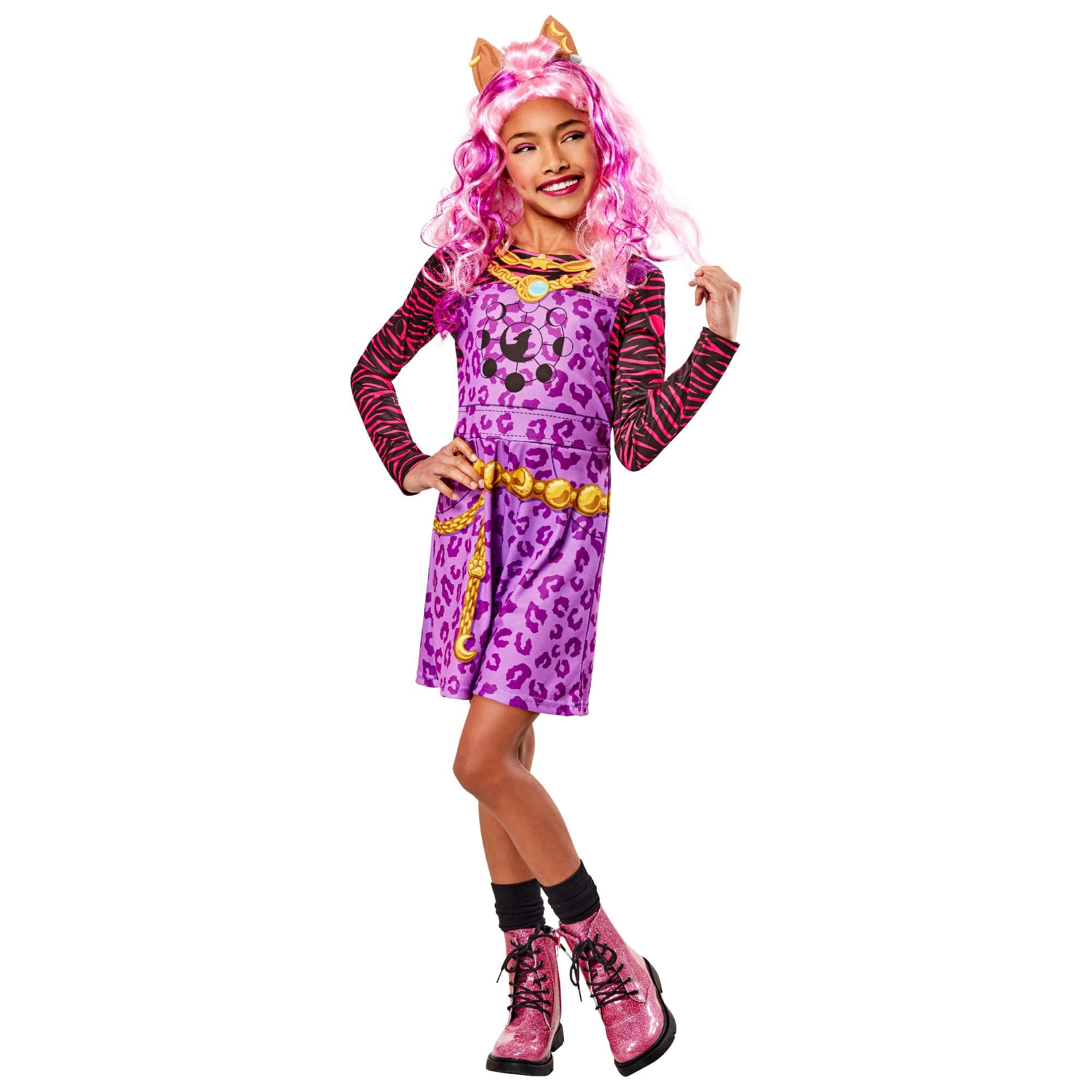 Rubie's Official Monster High Clawdeen Wolf Child Costume, Kids Fancy Dress