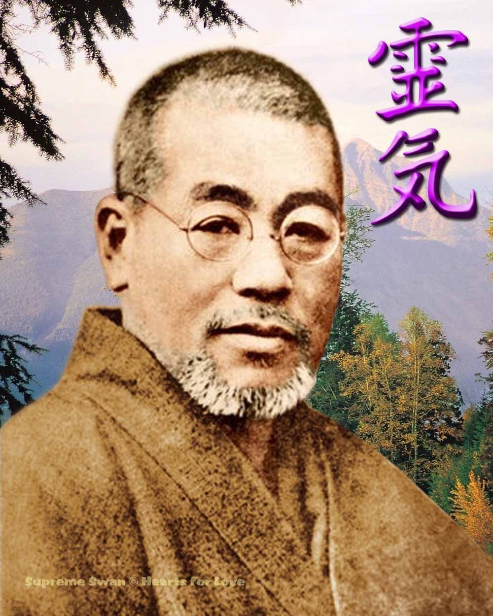 Supreme Swan Mikao Usui Reiki Art Print - Available in Several Sizes