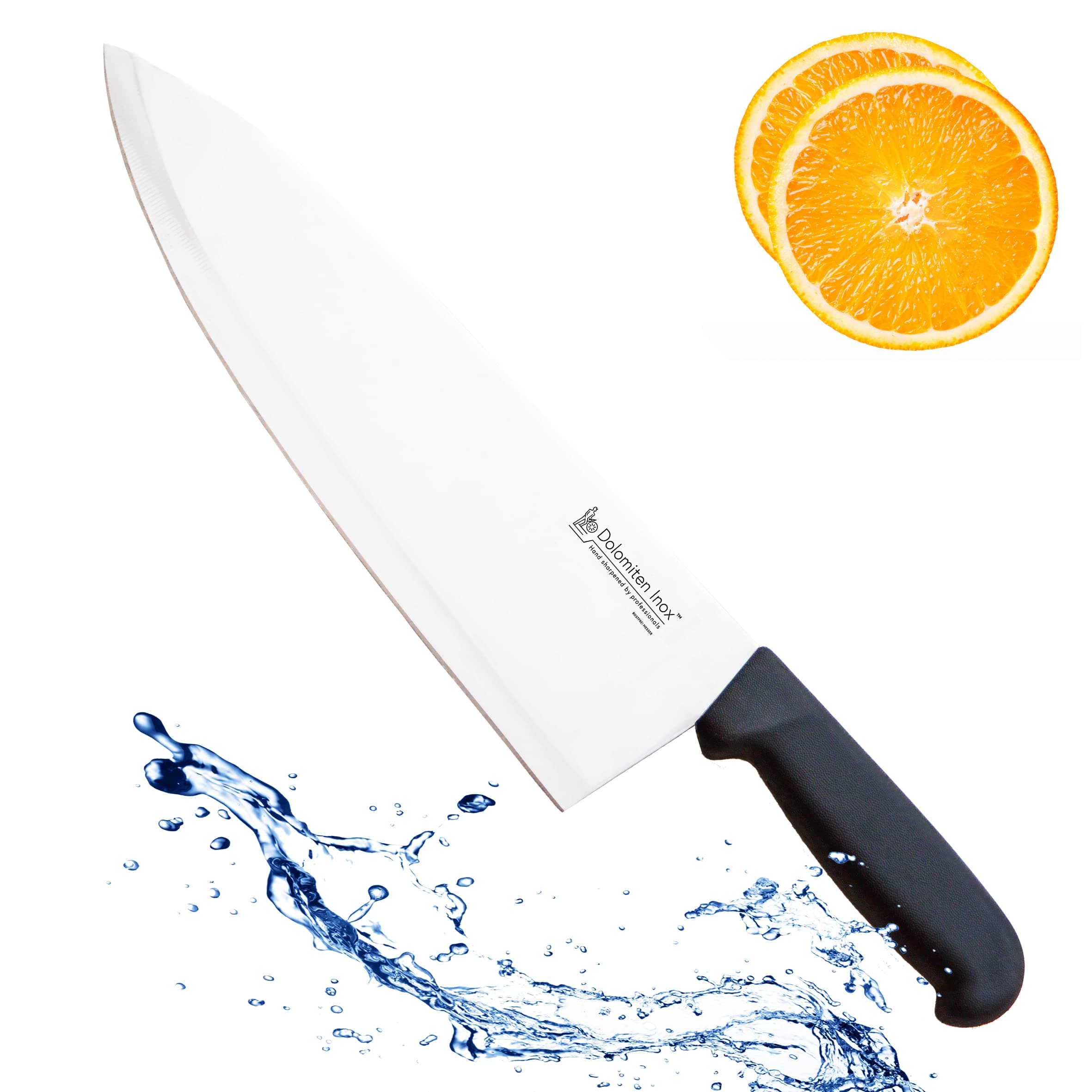 10" CHEF KNIFE BY DOLOMITEN INOX - GERMAN MADE.
