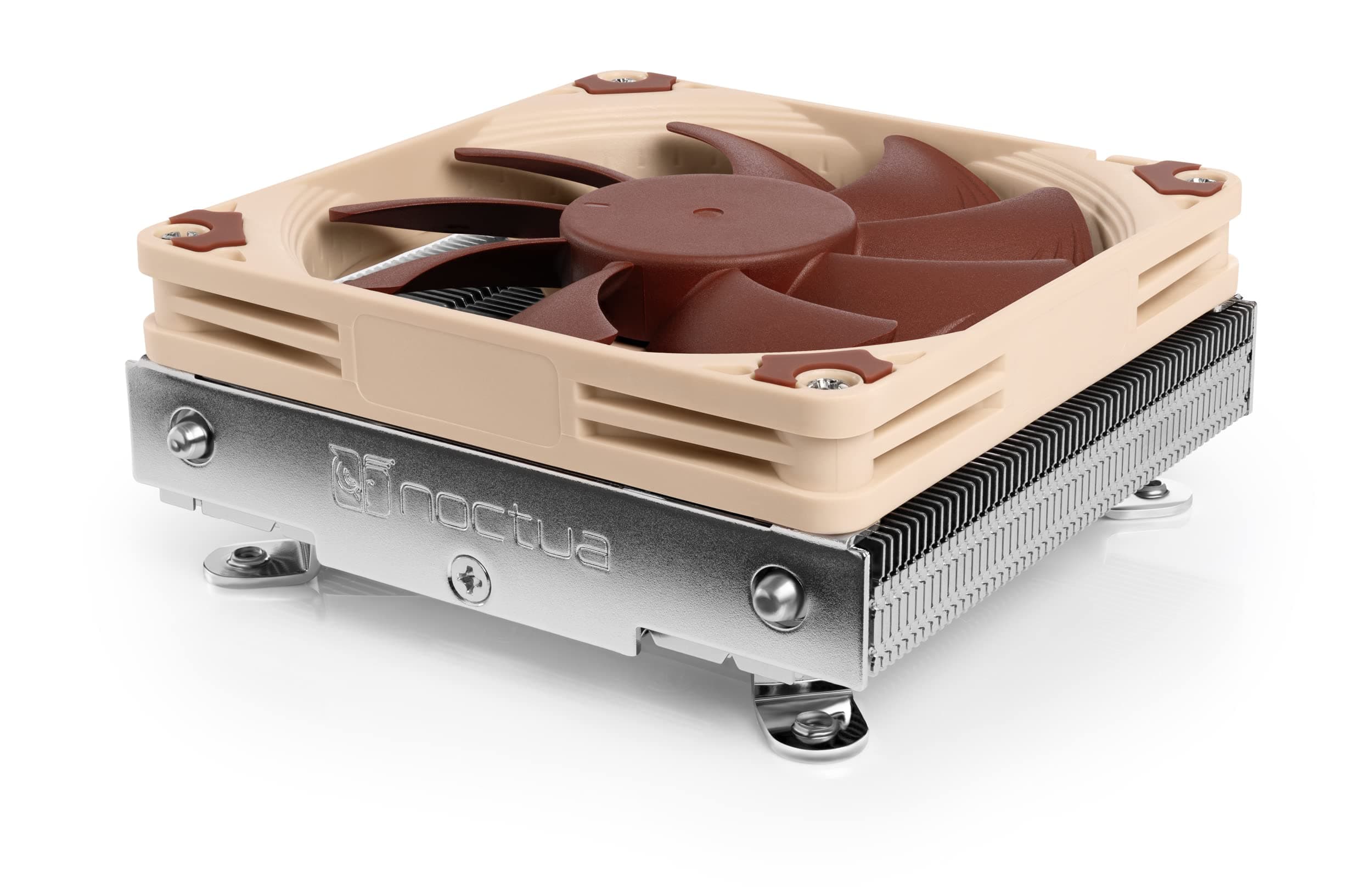 NH-L9i-17xx, Premium Low-Profile CPU Cooler for Intel LGA1700 and LGA1851 (Brown)