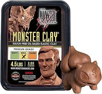 Monster Makers Clay Premium Grade Modeling Clay (5lb)