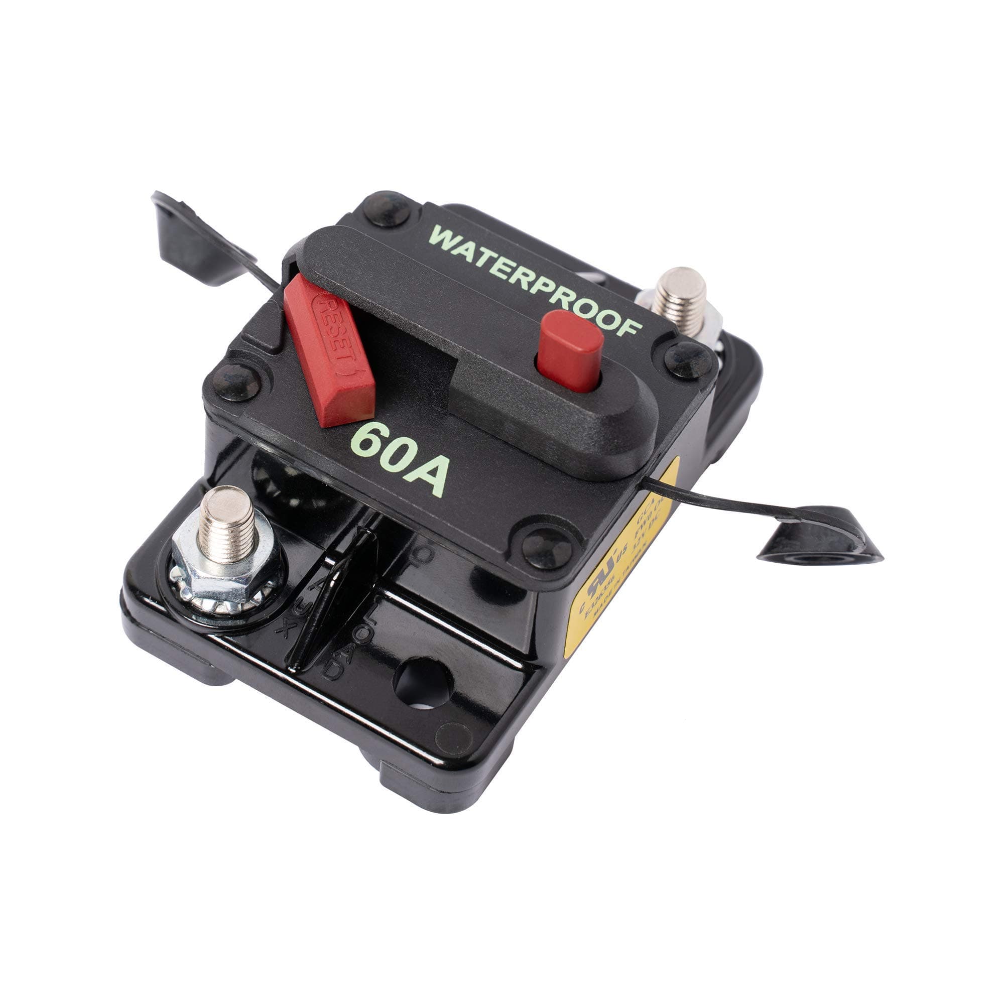 Newport Vessels Waterproof 60 Amp Premium Circuit Breaker for Trolling Motor