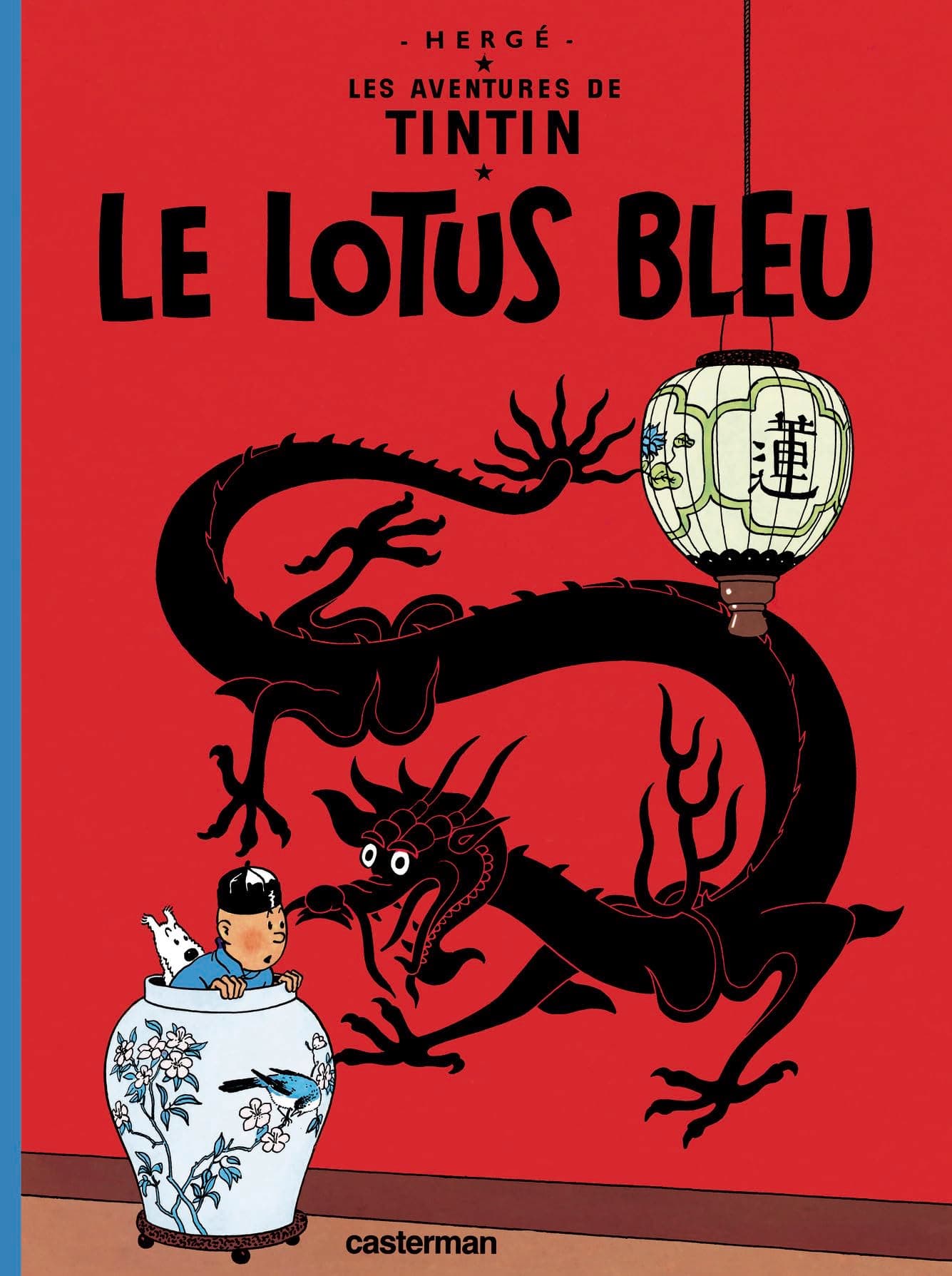 Le Lotus Bleu (French Edition)
