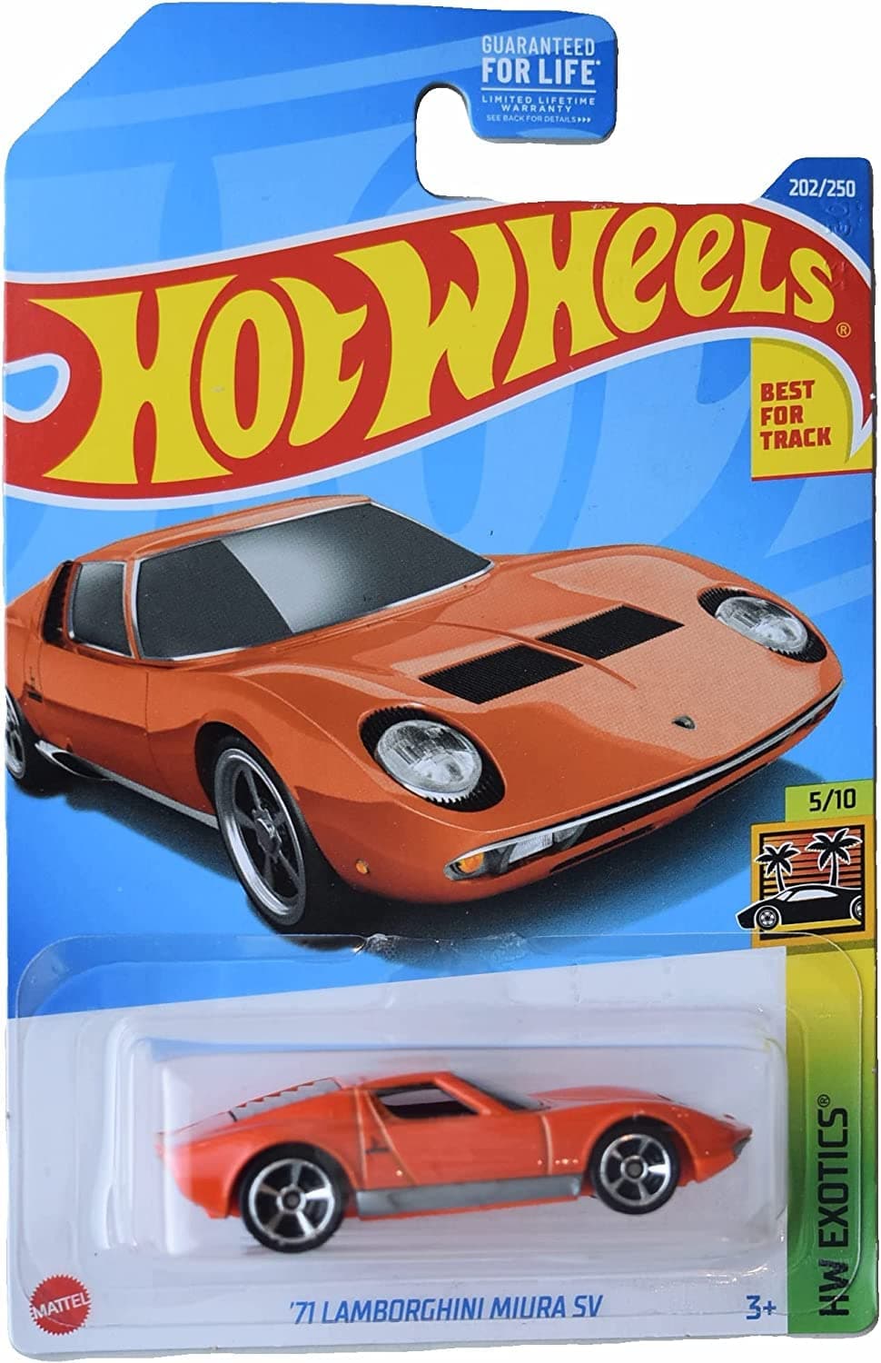 71 Lamborghini Miura SV HW Exotics 5/10 HCV34