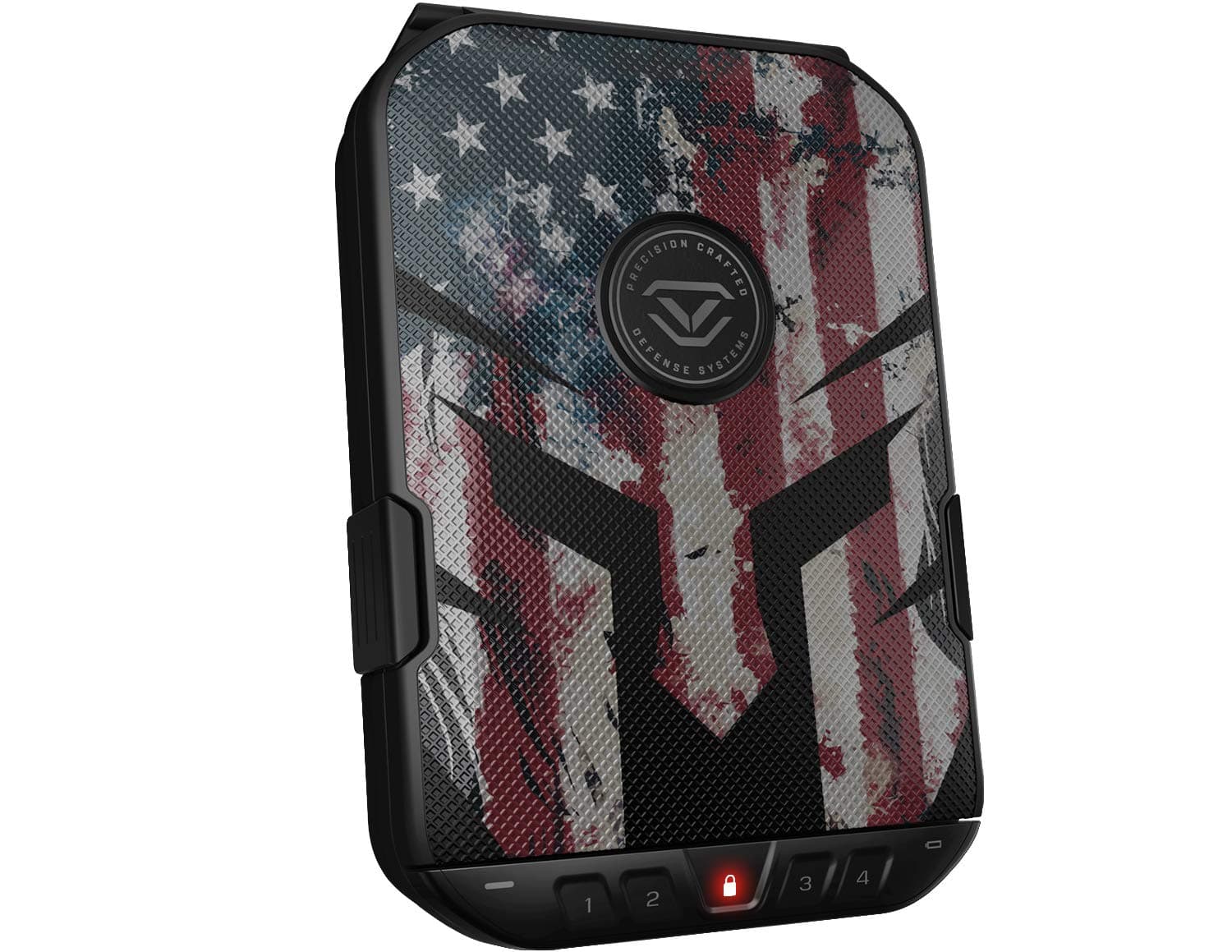 VAULTEK LifePod 2.0 Secure Waterproof Travel Case Rugged Electronic Lock Box Travel Organizer Portable Handgun Case with Backlit Keypad (Spartan)