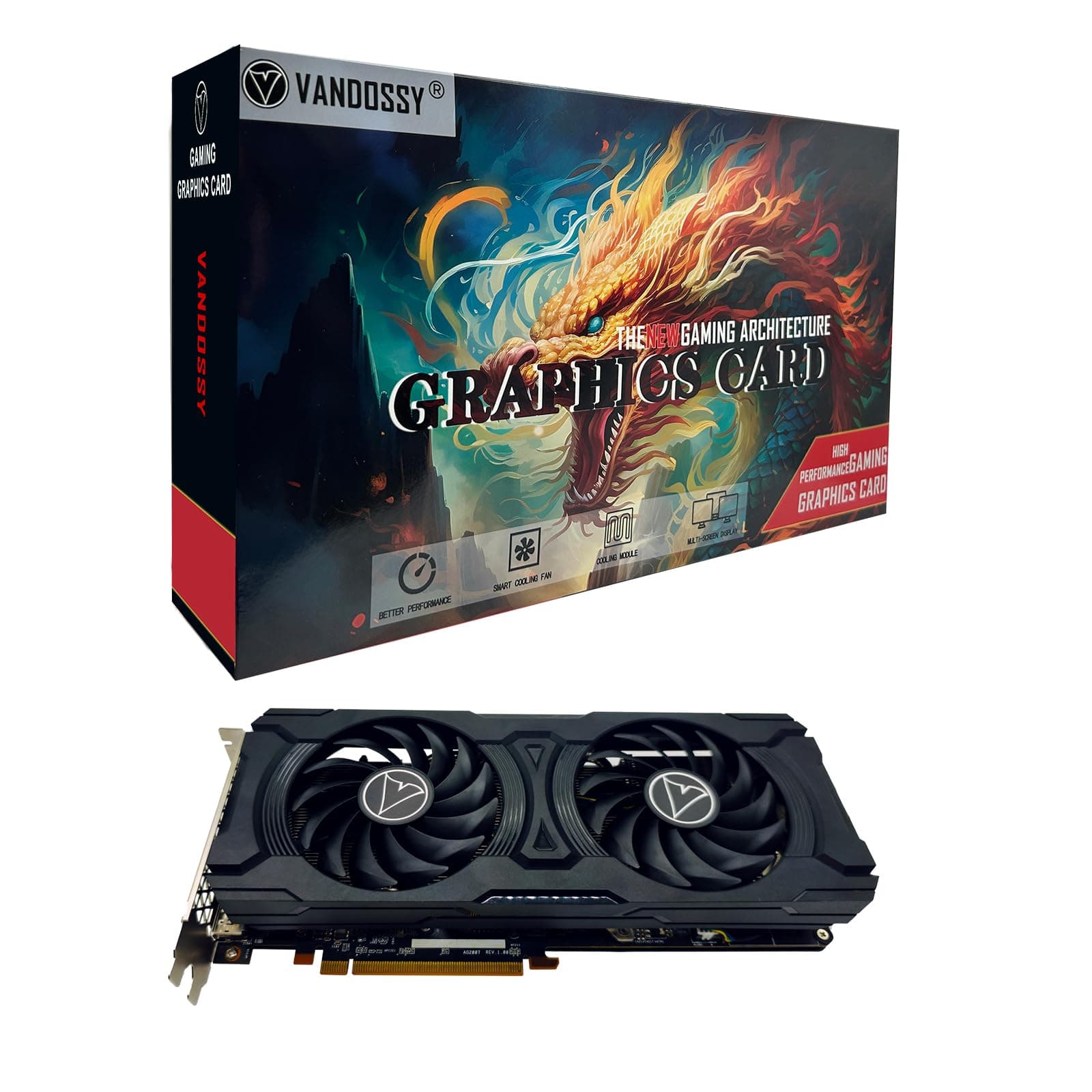 Radeon RX 5700 XT Graphics Card, 8GB GDDR6 256-Bit RDNA Architecture 1755/1905 MHz (Base/Boost Clock) DirectX 12 HDMI DP PCIe4.0 2K 1440P PC Gaming Video Card for Office Gaming