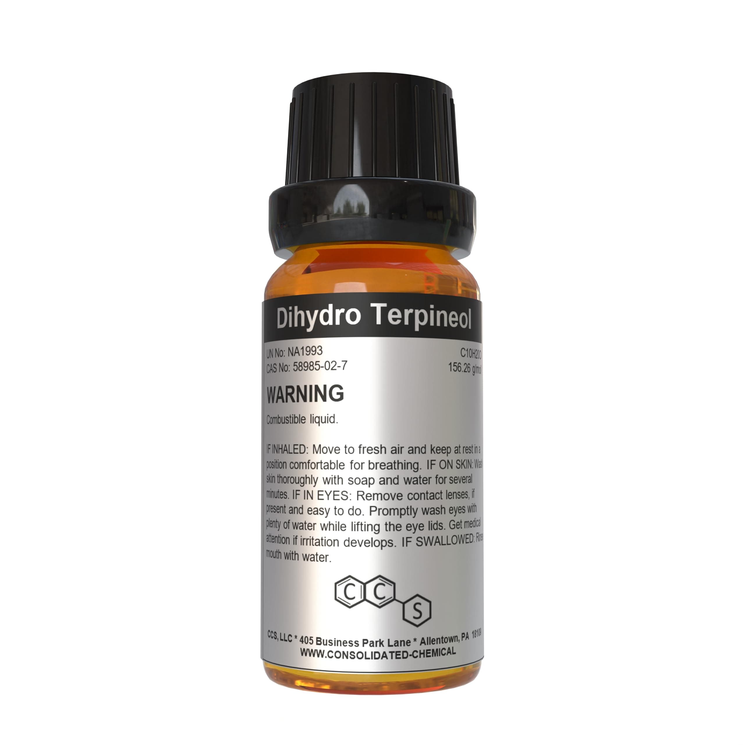 Dihydro Terpineol (Menthanol) Aroma/Flavor Compound High Purity - 30mL (1 Fl Oz)