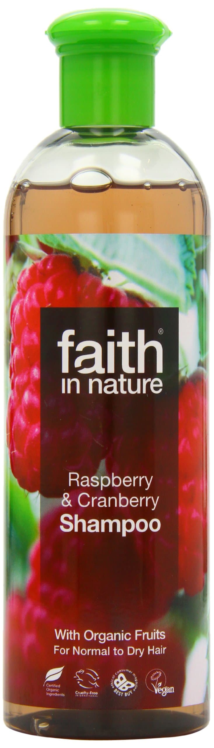 FAITH IN NATURE Raspberry And Cranberry Shampoo, 400 ML
