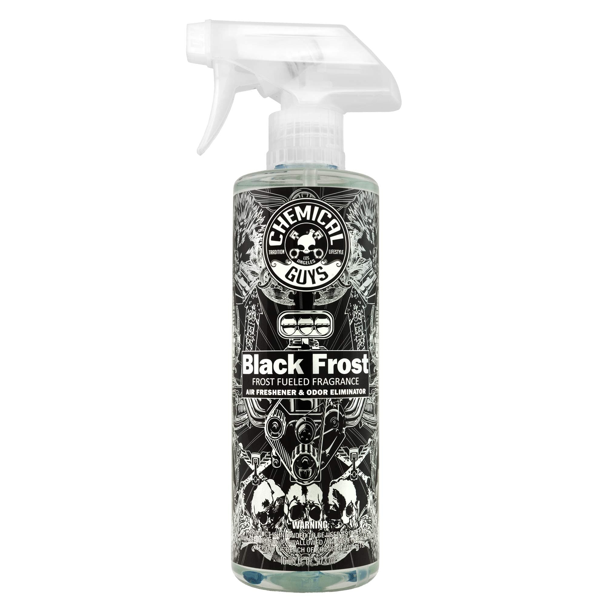 Chemical Guys Black Frost Air Freshener and Odor Eliminator (16 oz), AIR_224_16