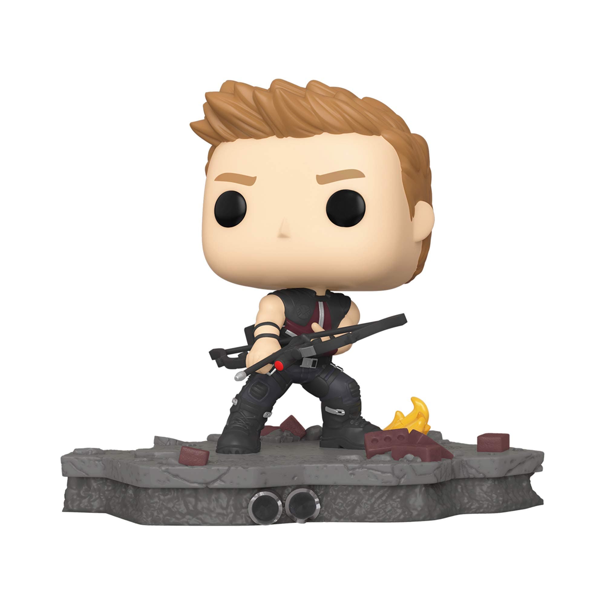 Pop! Deluxe Marvel: Avengers Assemble Series - Hawkeye, Amazon Exclusive, Figure 3 of 6