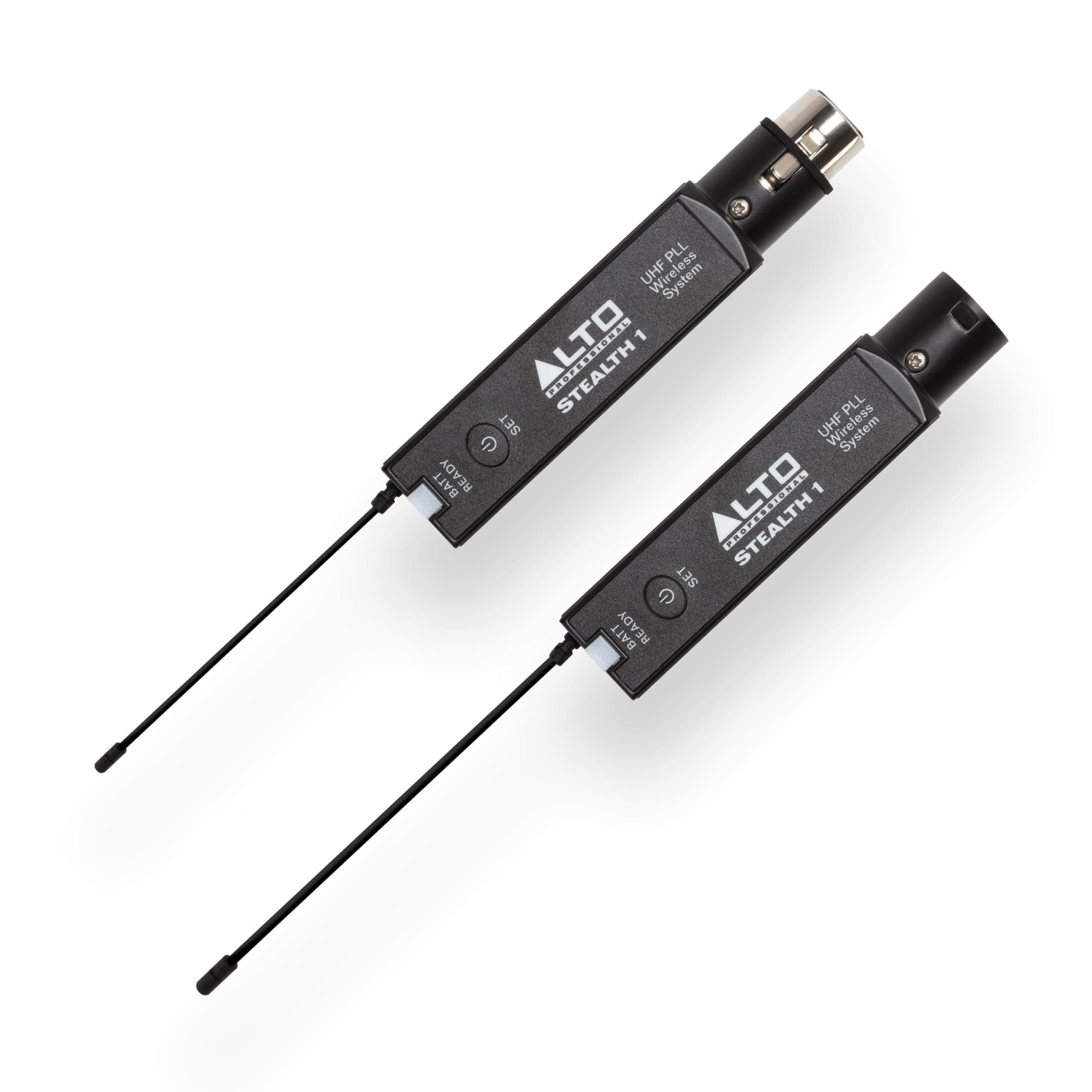 ALTO Stealth 1 Mono UHF XLR Wireless Audio System, Transmitter and Receiver for Powered Speakers, Mixers and Dynamic Microphones