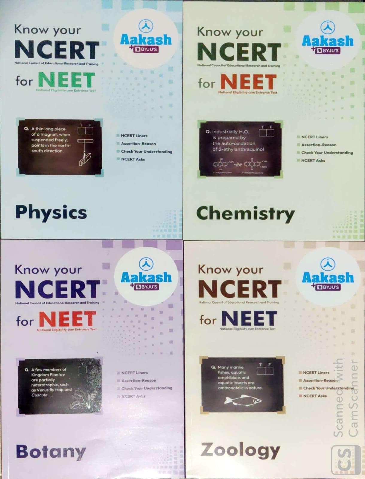 Aakash Know your NCERT for NEET ( 4 Books Set )