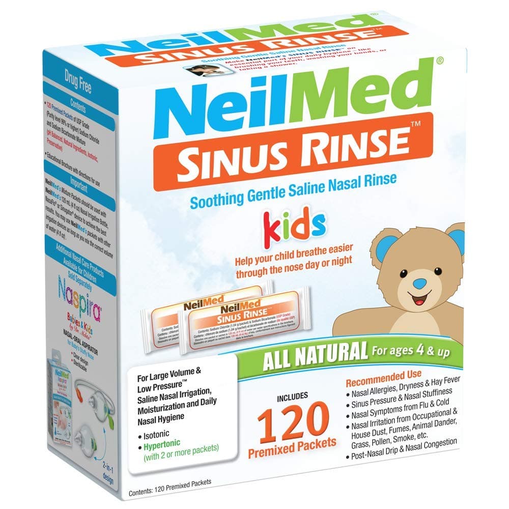 Neil Med Sinus Rinse Pediatric Packets, Premixed 120/box