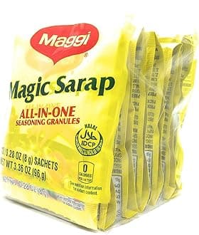 Maggi Magic Sarap, All In One Seasoning Granules, 12 Sachets (12 x 0.28 oz (8g))