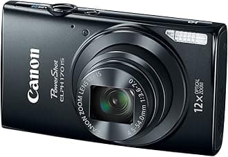 Canon PowerShot ELPH 170 IS (Black)