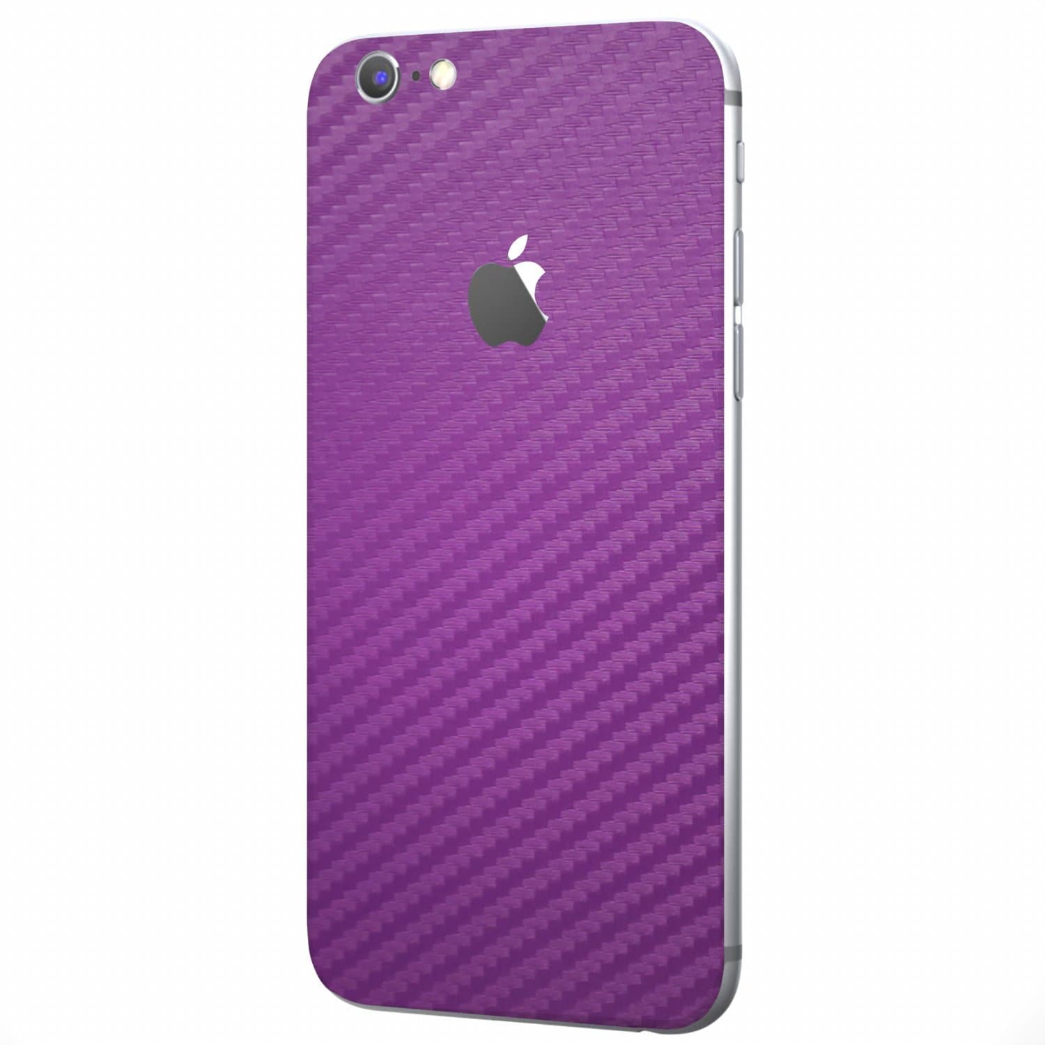 Purple Carbon Fiber SKINTZ Protective Skin Wrap Compatible with iPhone 6 / iPhone 6s