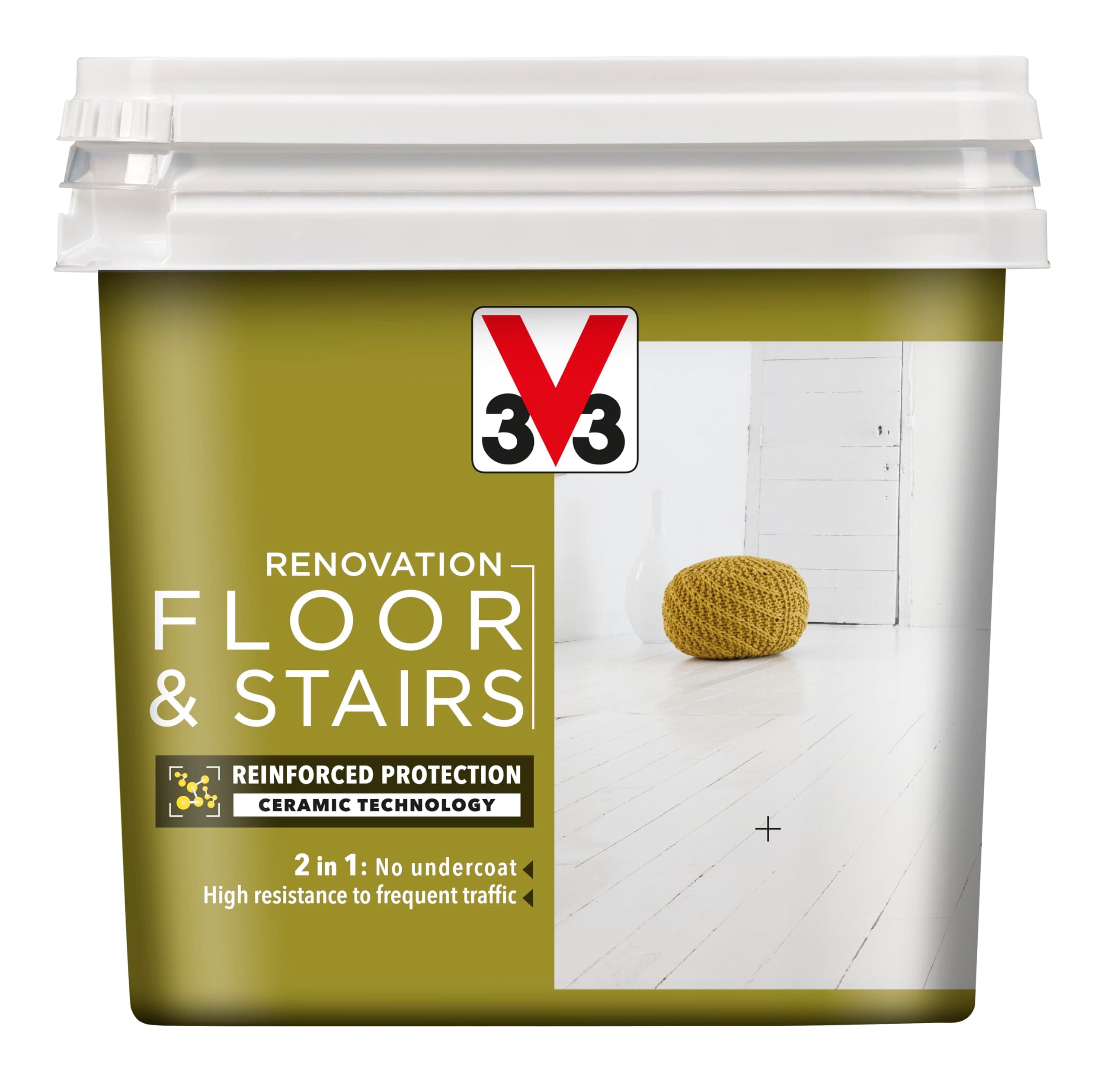 V33 Renovation Floor & Stairs Paint Loft Grey 750ml