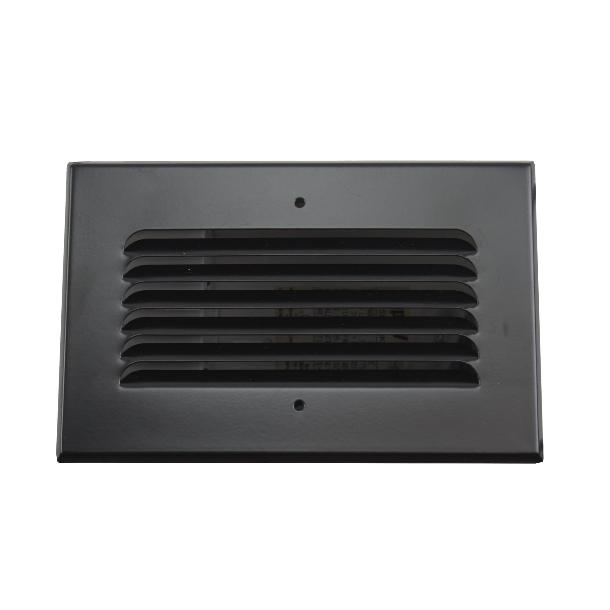 NL25ICXBK Corridor Step Light, IC-Rated, Recessed Steplight, Indoor, 25W A19, 120V, Black