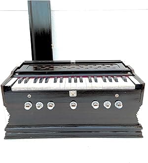 BEST BROTHER - Harmonium 7 Stopper, Bellow, 39 Key, Two Reed(Bass-Male),3 1/4 Octave, Harmonium B.B