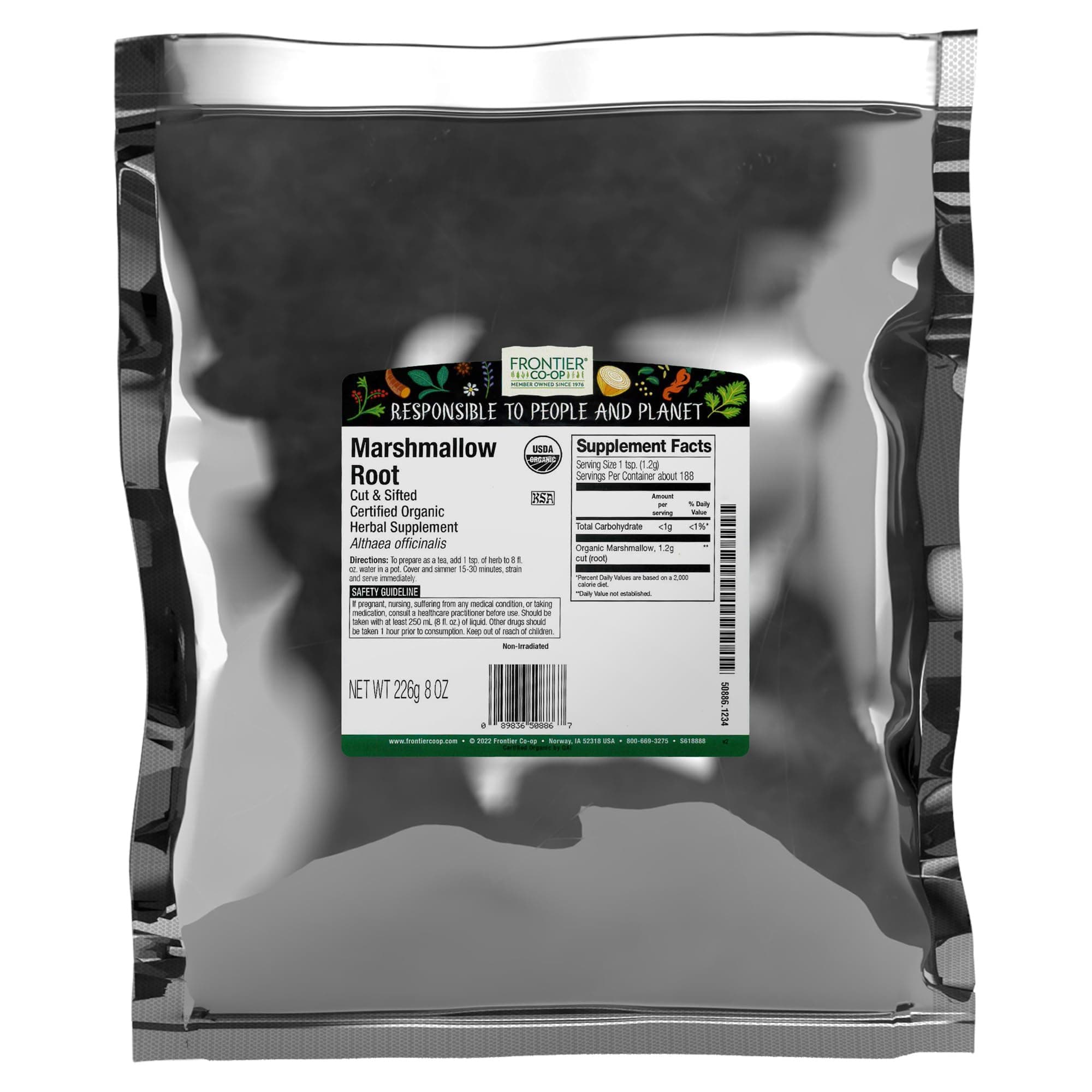 Frontier Co-op Organic Cut & Sifted Marshmallow Root 1lb