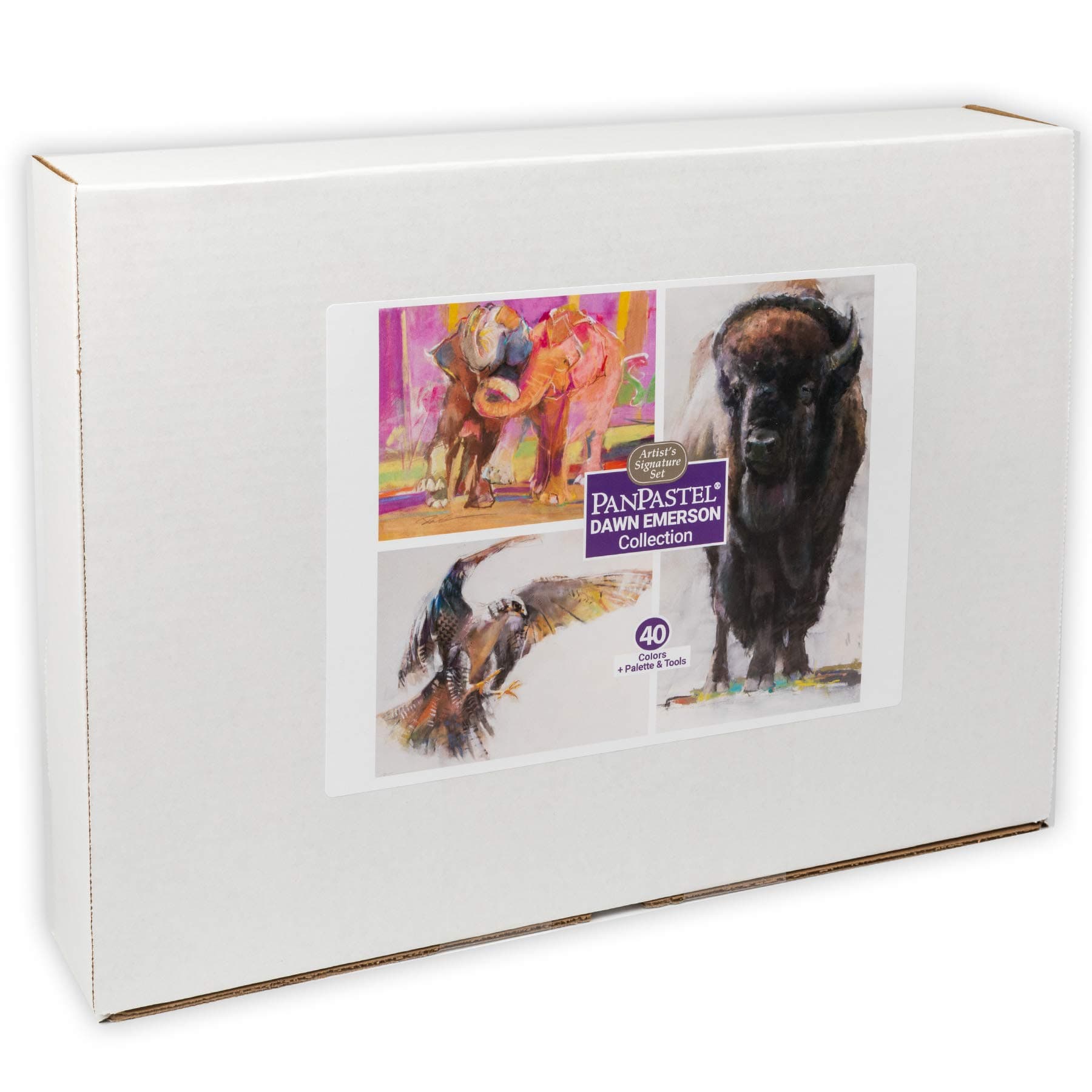 PanPastel Colorfin, Artist Pastels, 40-Color Dawn Emerson Collection Set (30401)