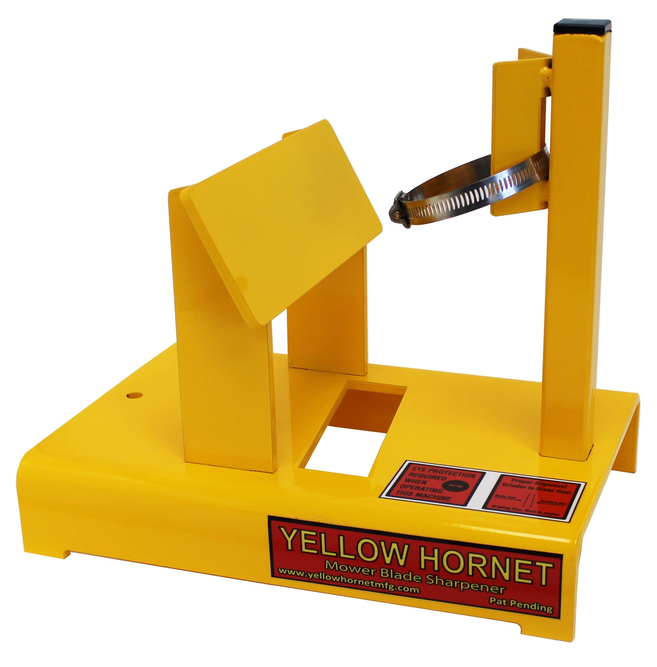 Lawn Mower Blade Sharpener Tool Yellow Hornet (THE ORIGINAL, Made in The USA "NOT IN CHINA) $159.00