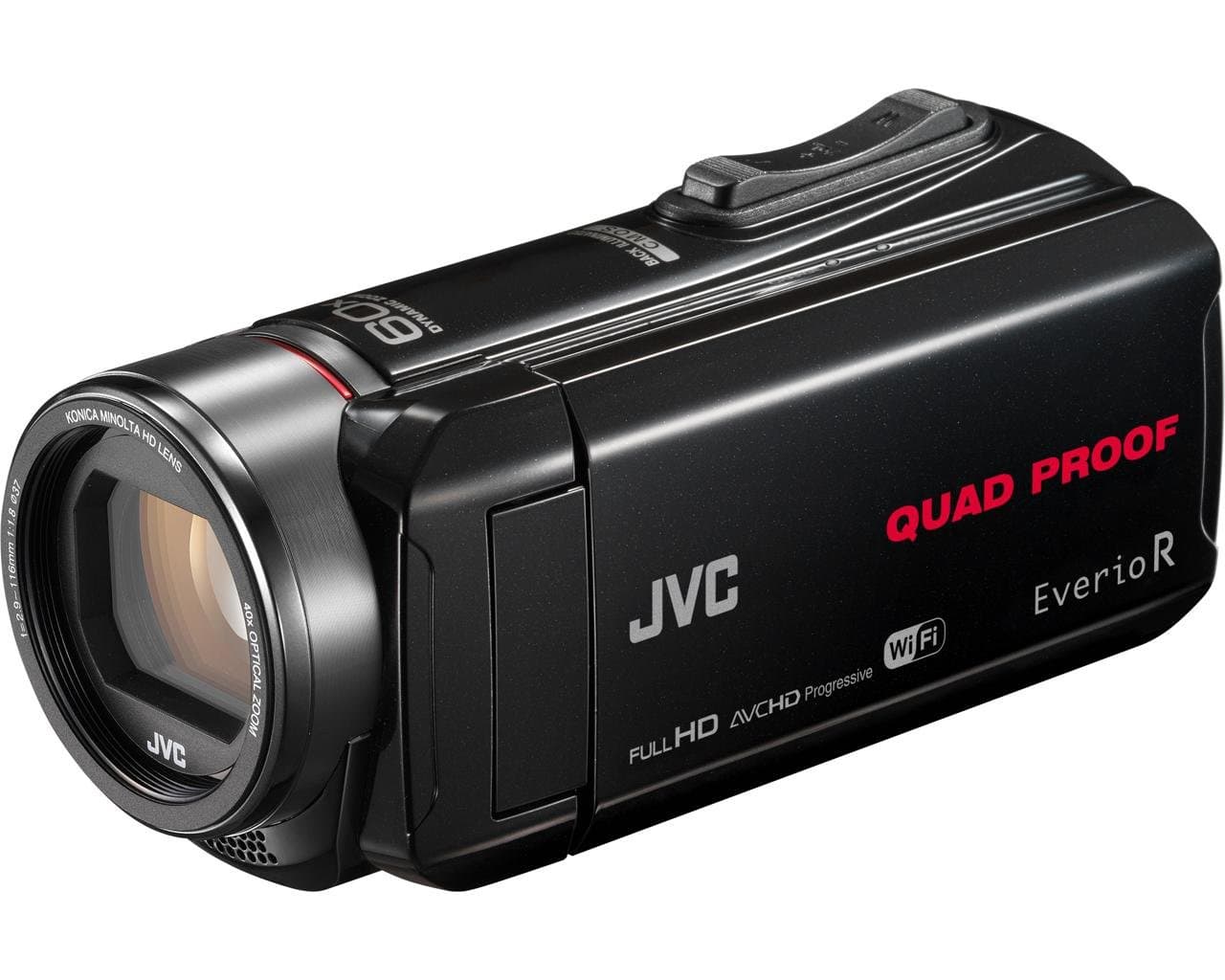 JVC GZ-RX645BEK Quad Proof Full HD Camcorder - Black