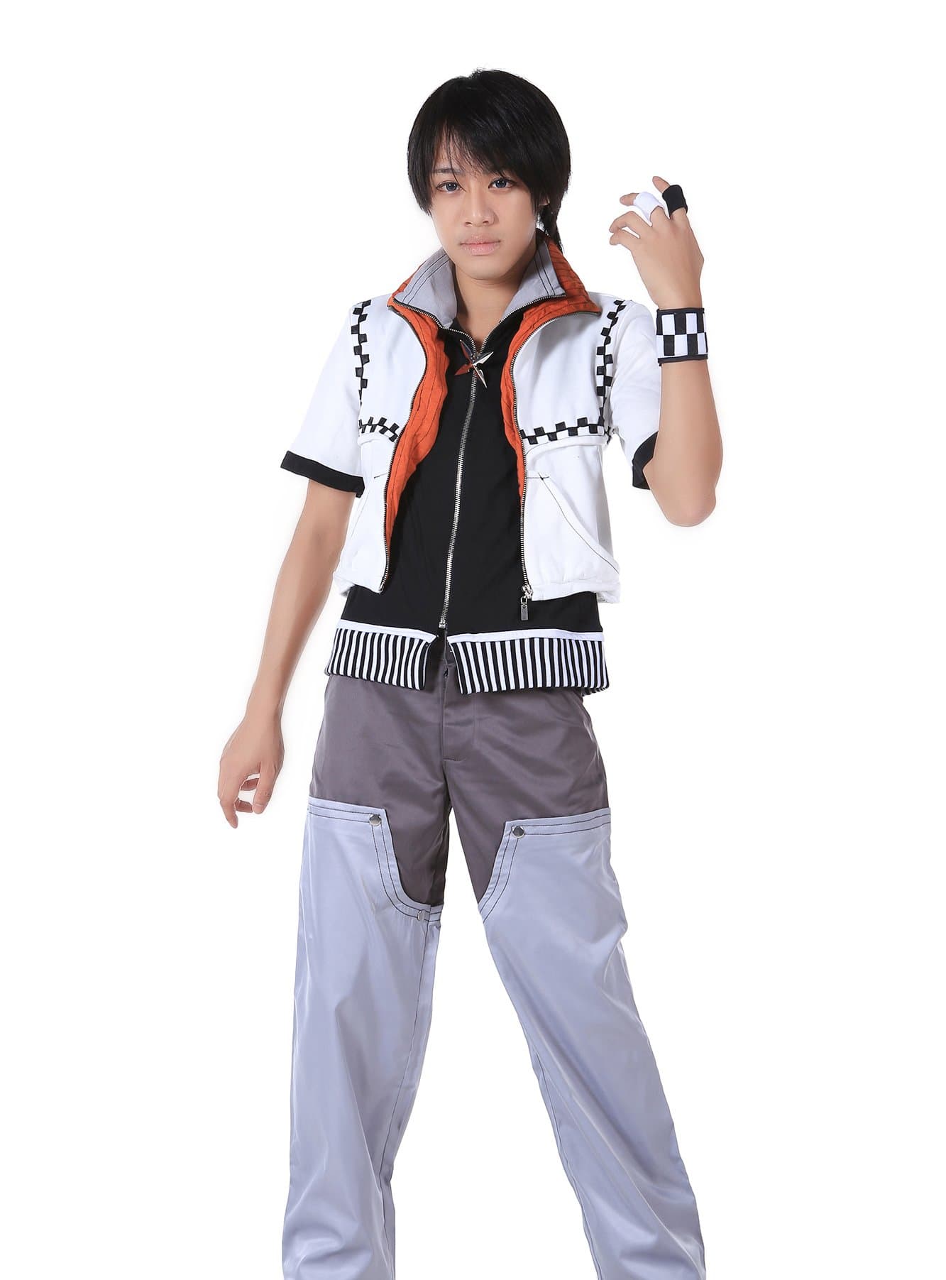 ICEMPs Kingdom Hearts II Cosplay Costume Roxas Outfit 1st Version Set L